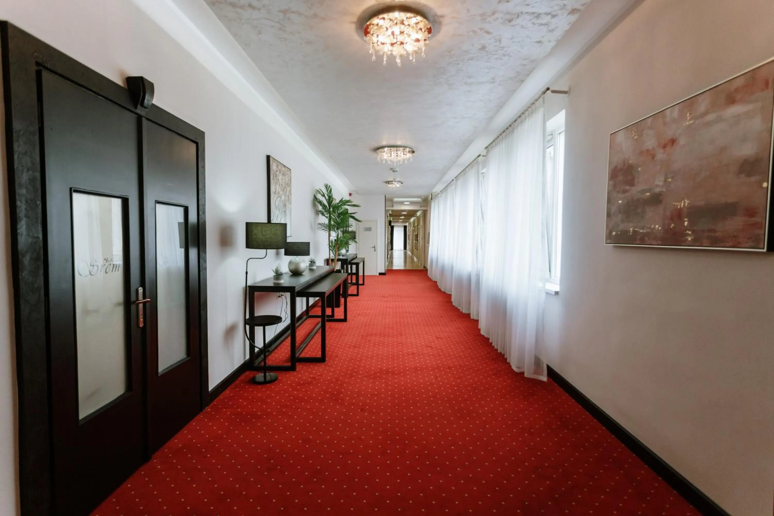 Decorative detail in Hotel Srem