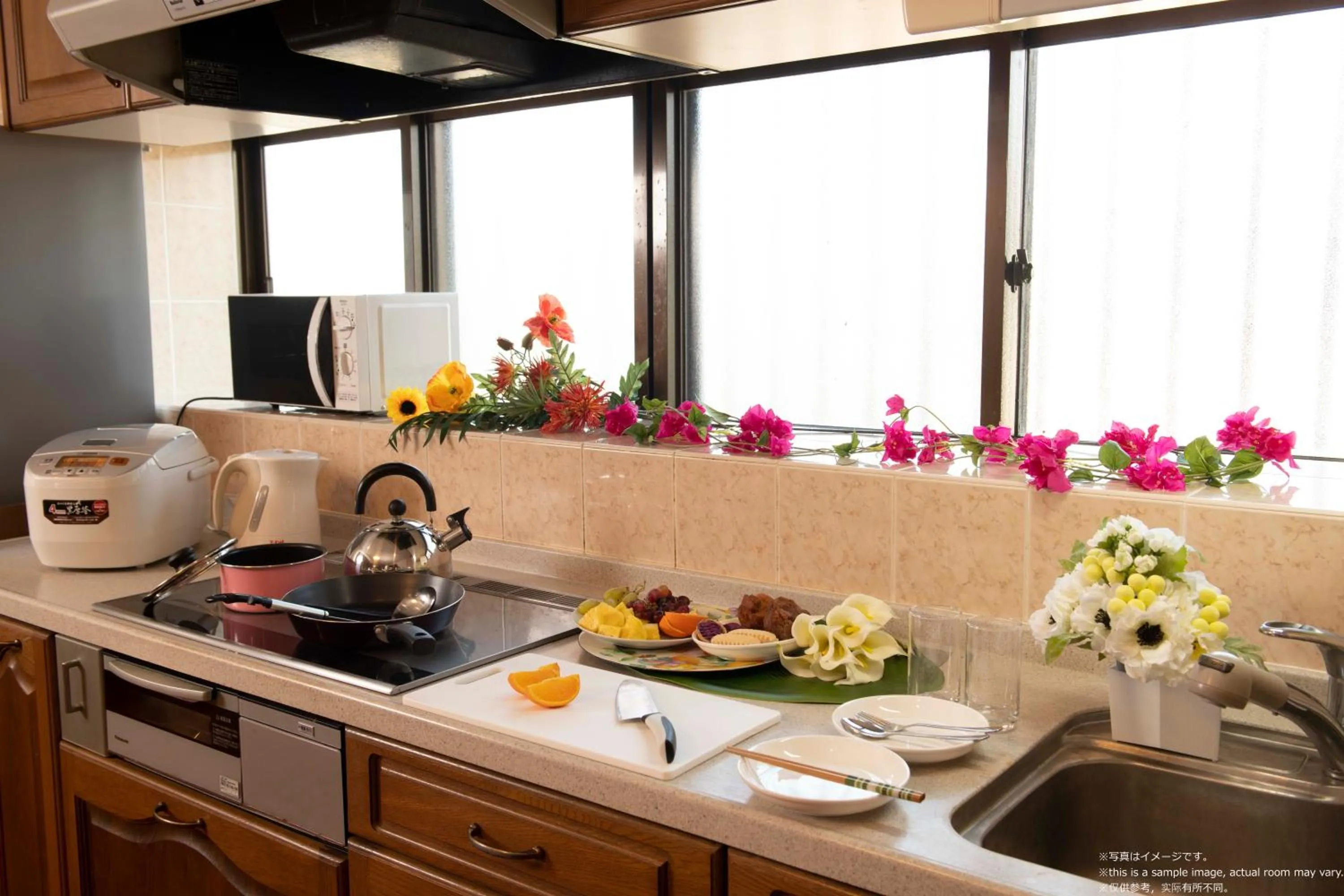 Kitchen or kitchenette in Miyakojima White House
