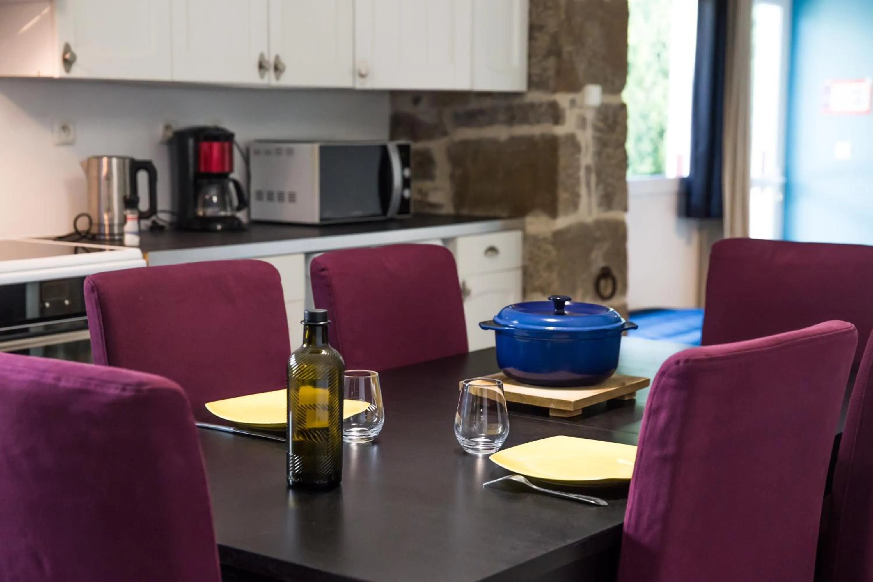 Dining area in Hôtel Les Pieux En Cotentin