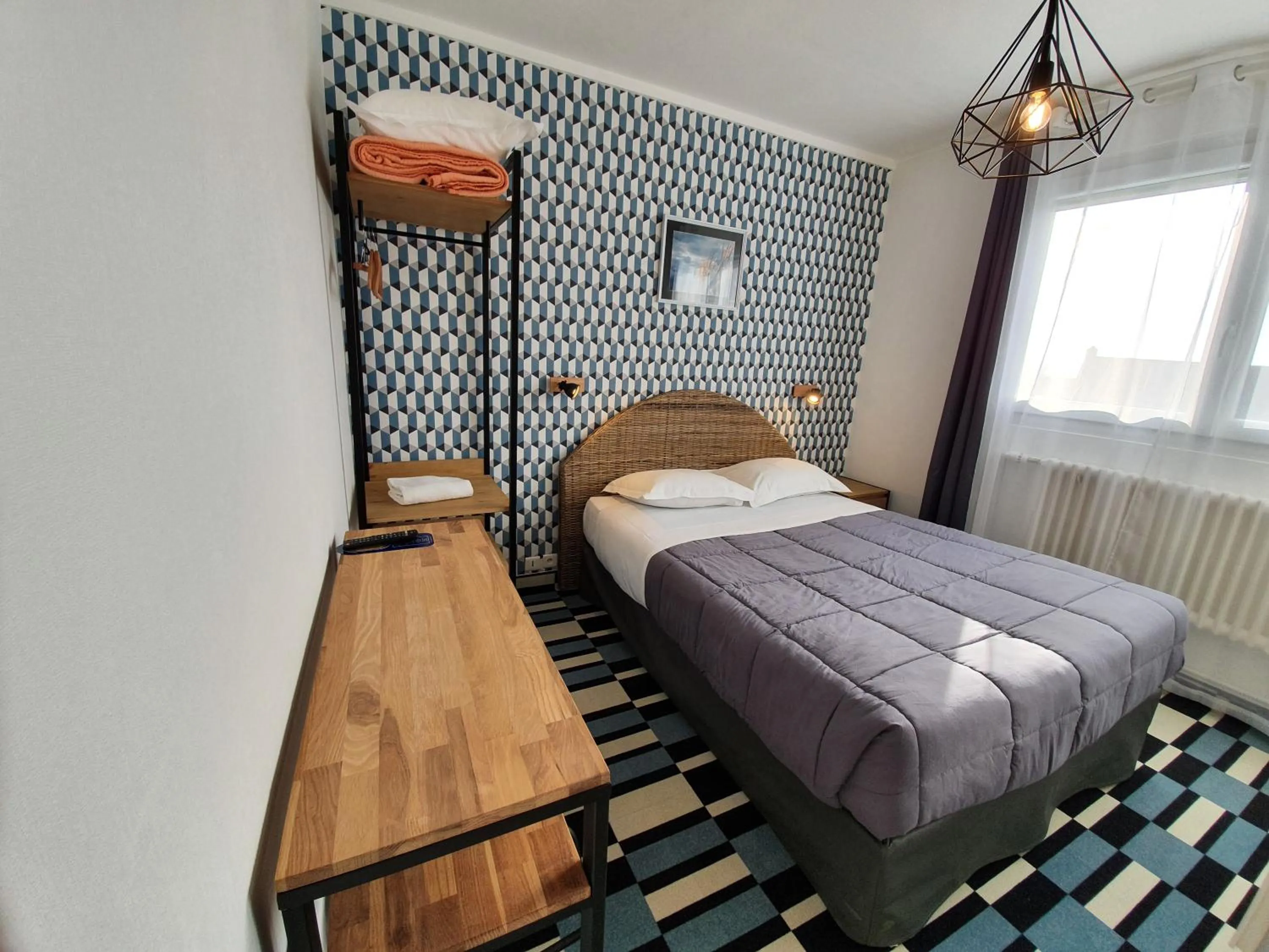 Photo of the whole room, Bed in Hôtel Les Pieux En Cotentin