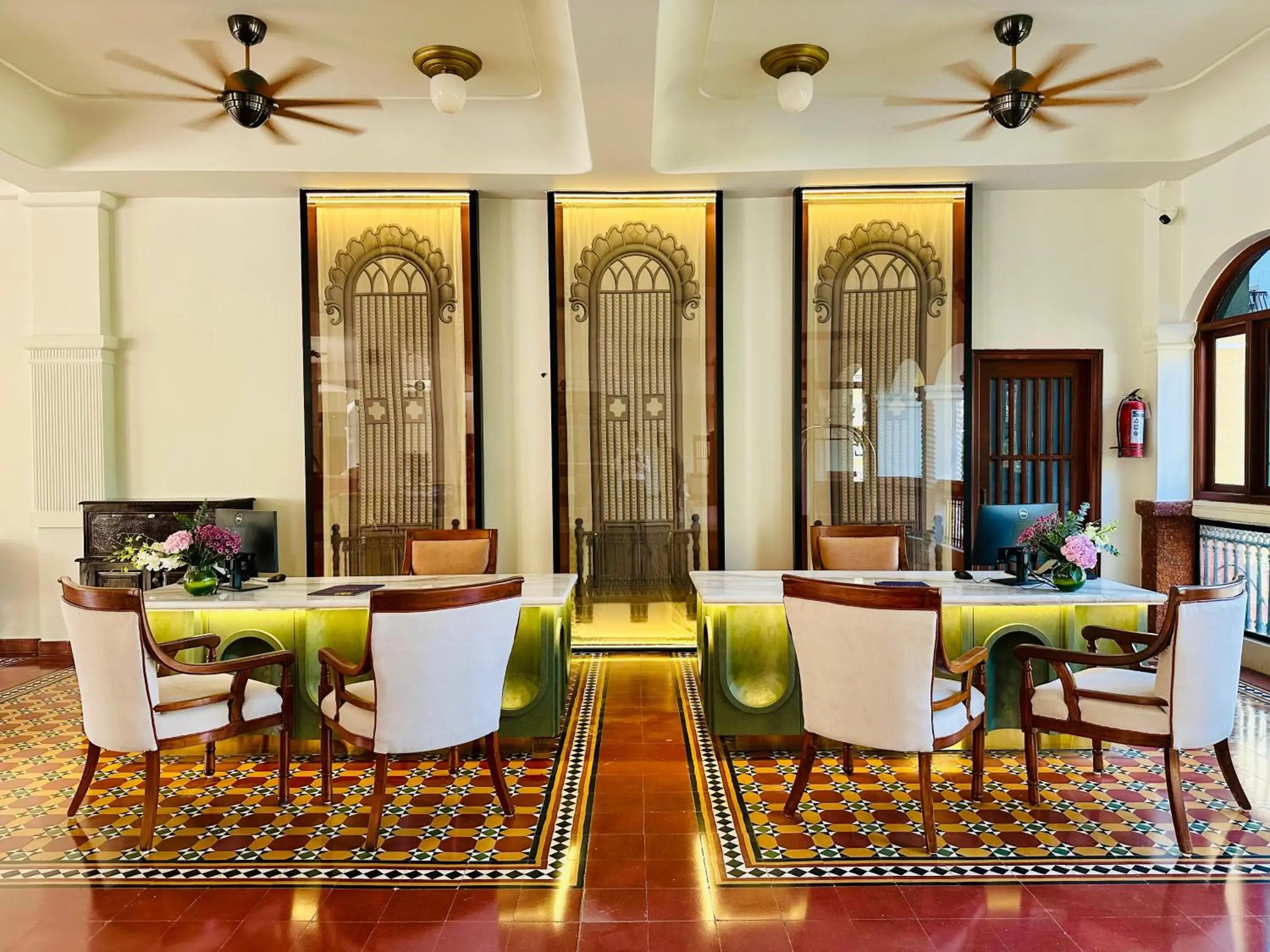 Lobby or reception in La Estoria, Goa - IHCL SeleQtions Lobby or reception in La Estoria, Goa - IHCL SeleQtions