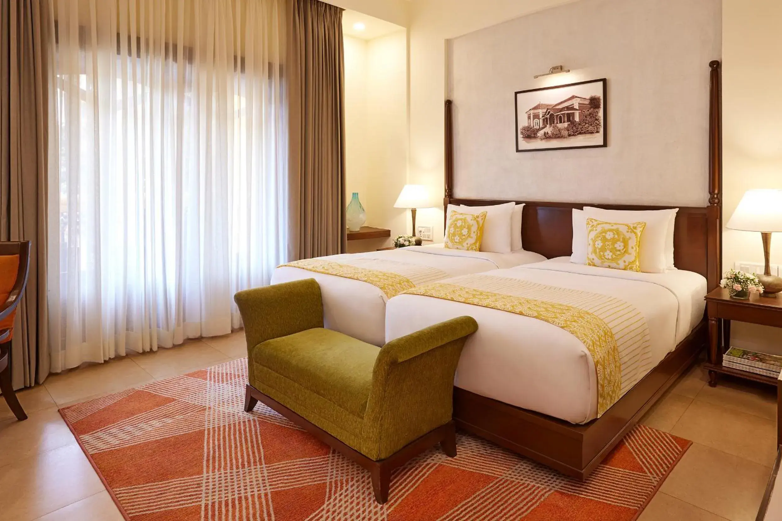 Bedroom, Bed in La Estoria, Goa - IHCL SeleQtions Bedroom, Bed in La Estoria, Goa - IHCL SeleQtions