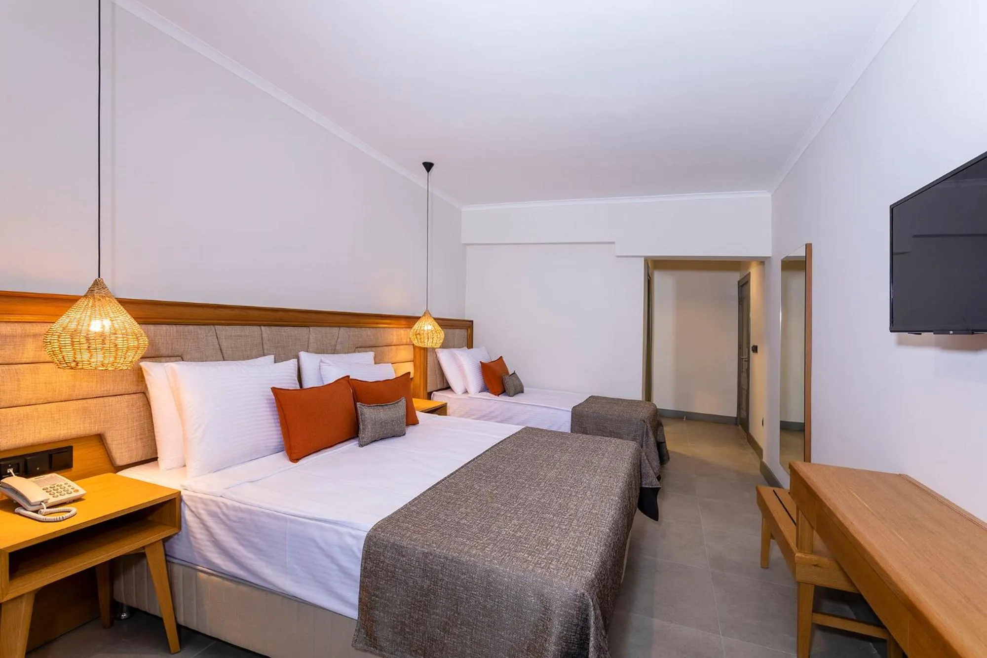 Bedroom in Yalıpark Beach Hotel