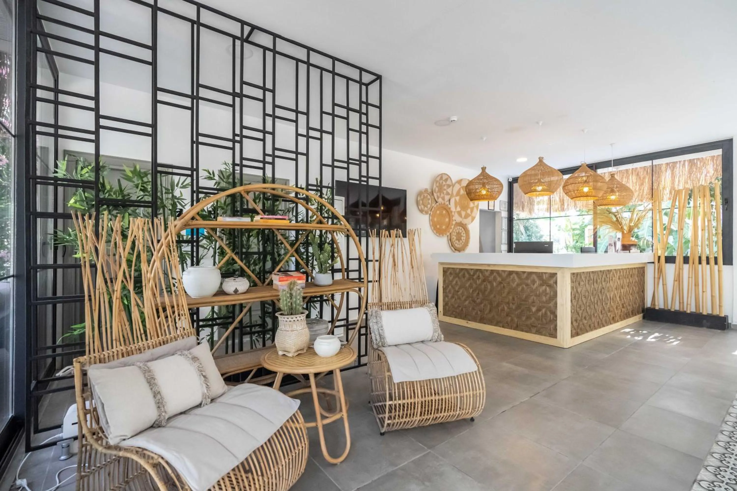 Lobby or reception in Yalıpark Beach Hotel