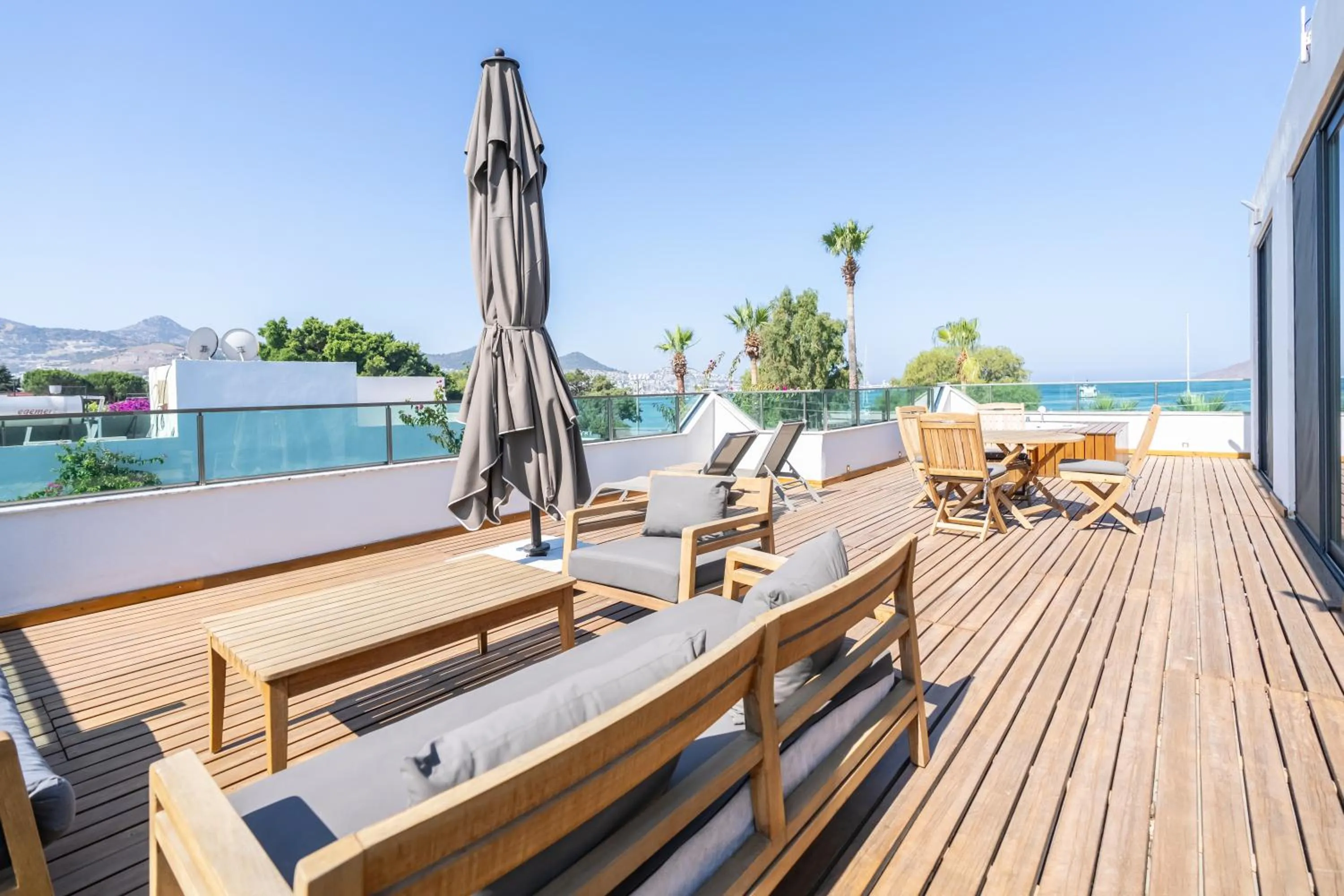 Balcony/Terrace in Yalıpark Beach Hotel