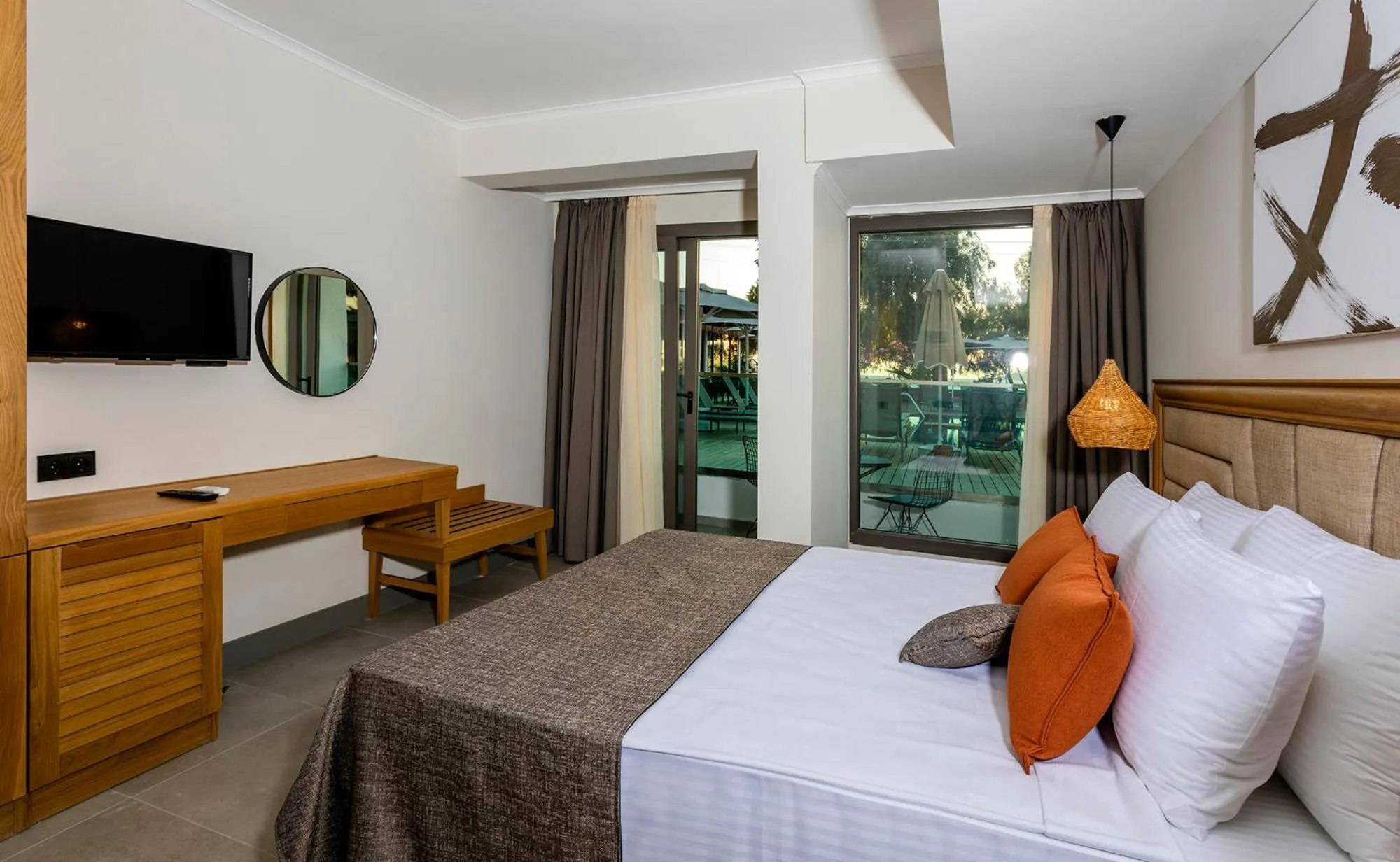 Bedroom in Yalıpark Beach Hotel