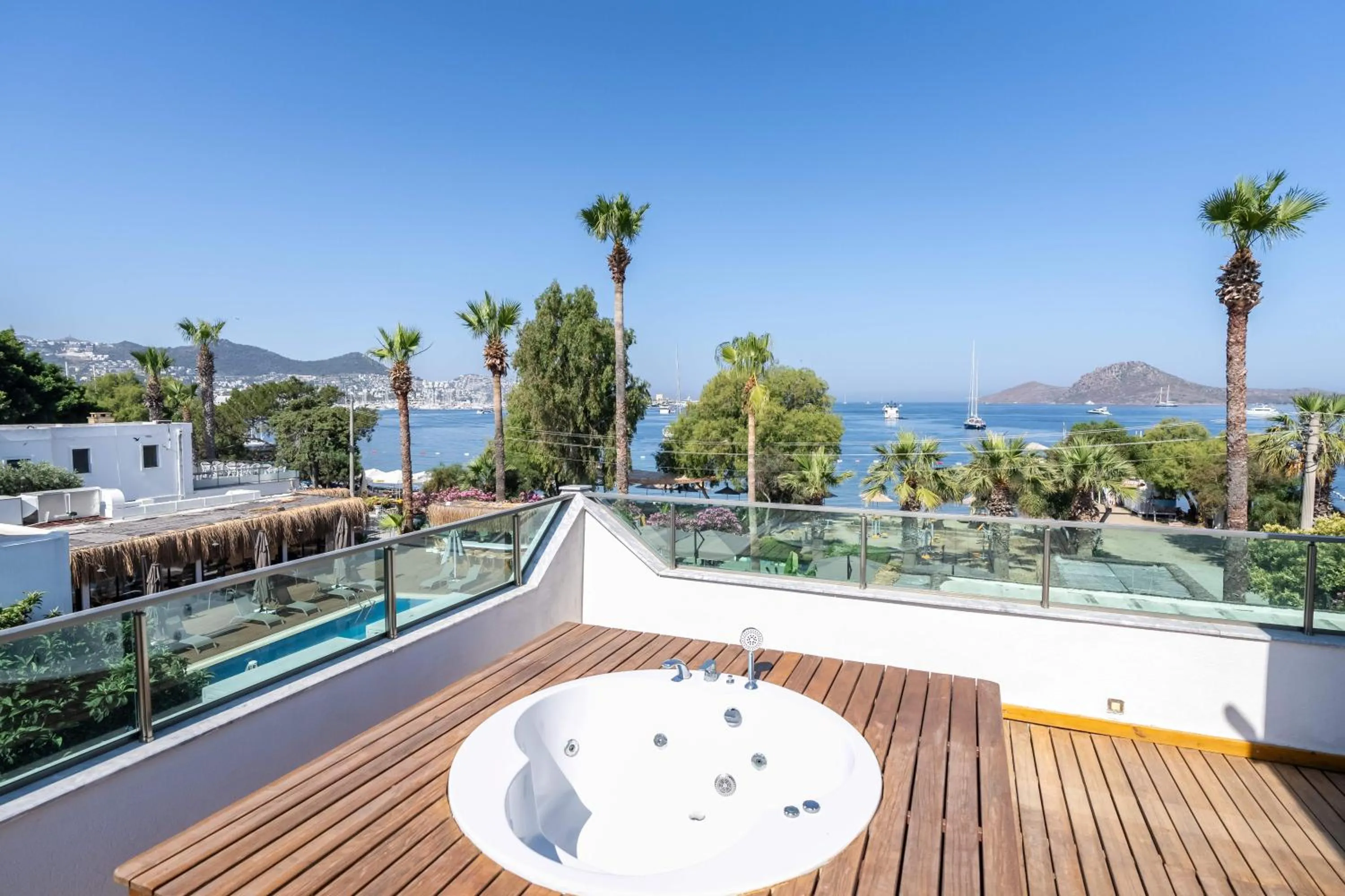 Balcony/Terrace in Yalıpark Beach Hotel