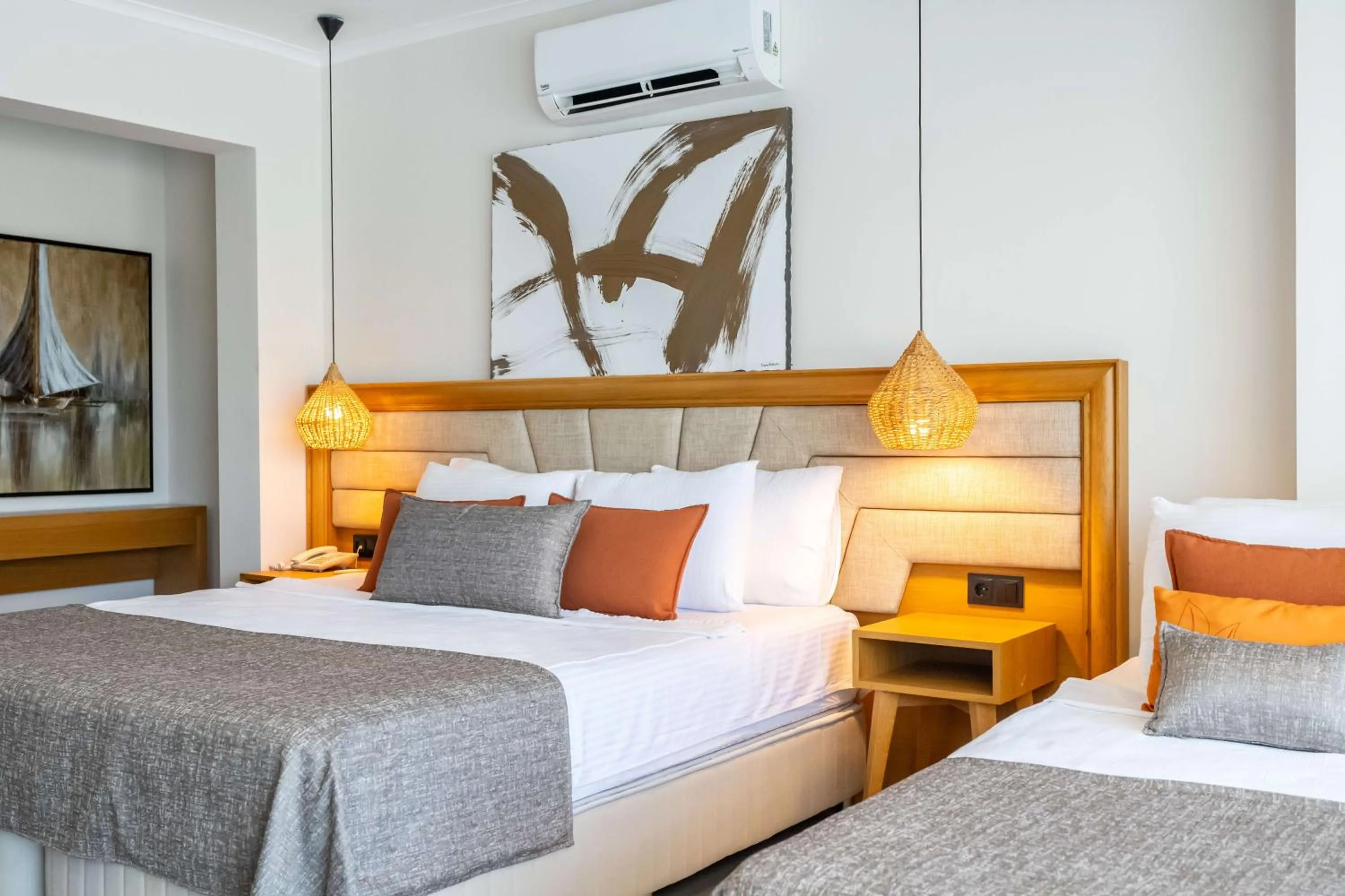 Bedroom in Yalıpark Beach Hotel