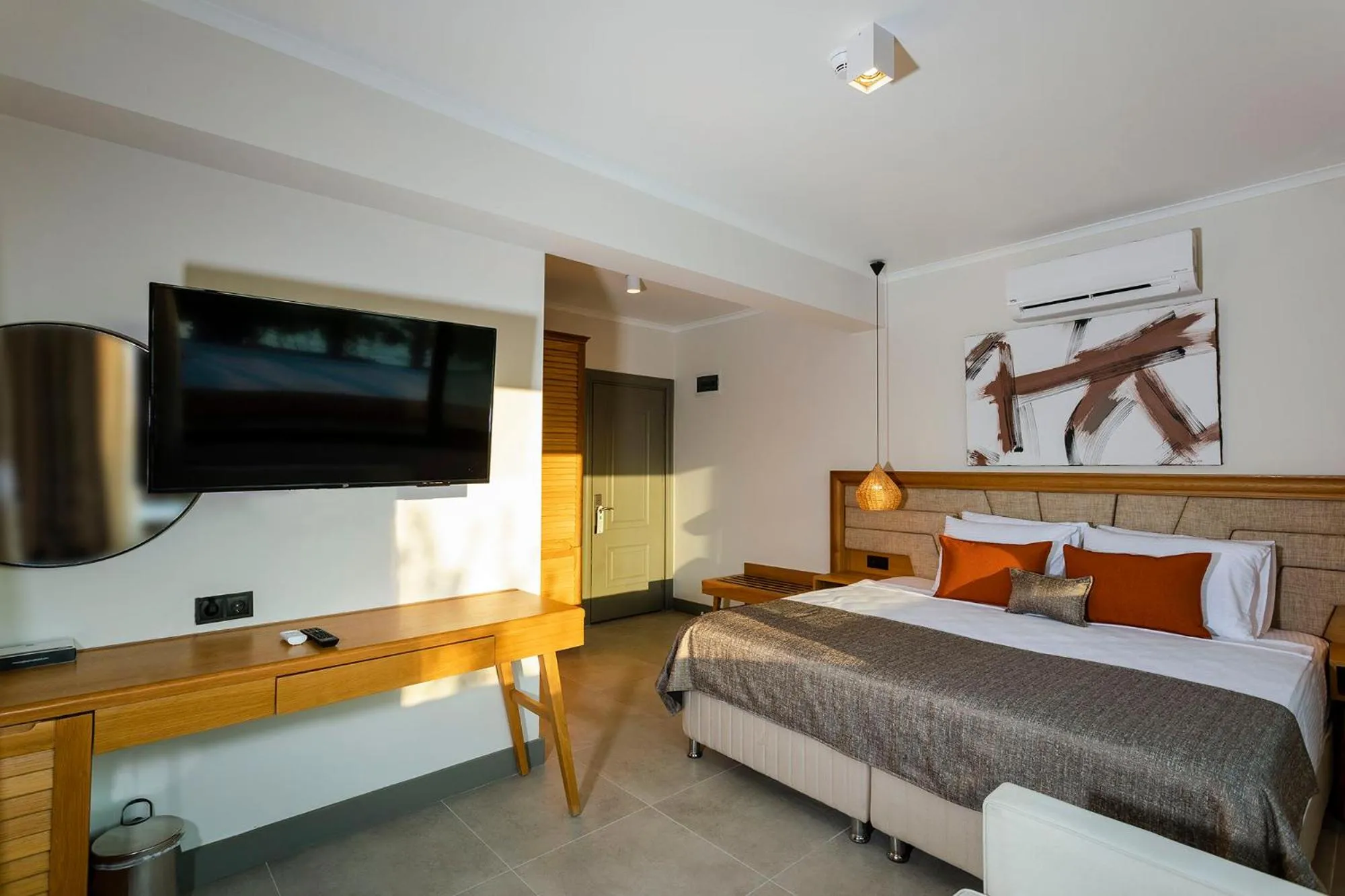 Bedroom in Yalıpark Beach Hotel