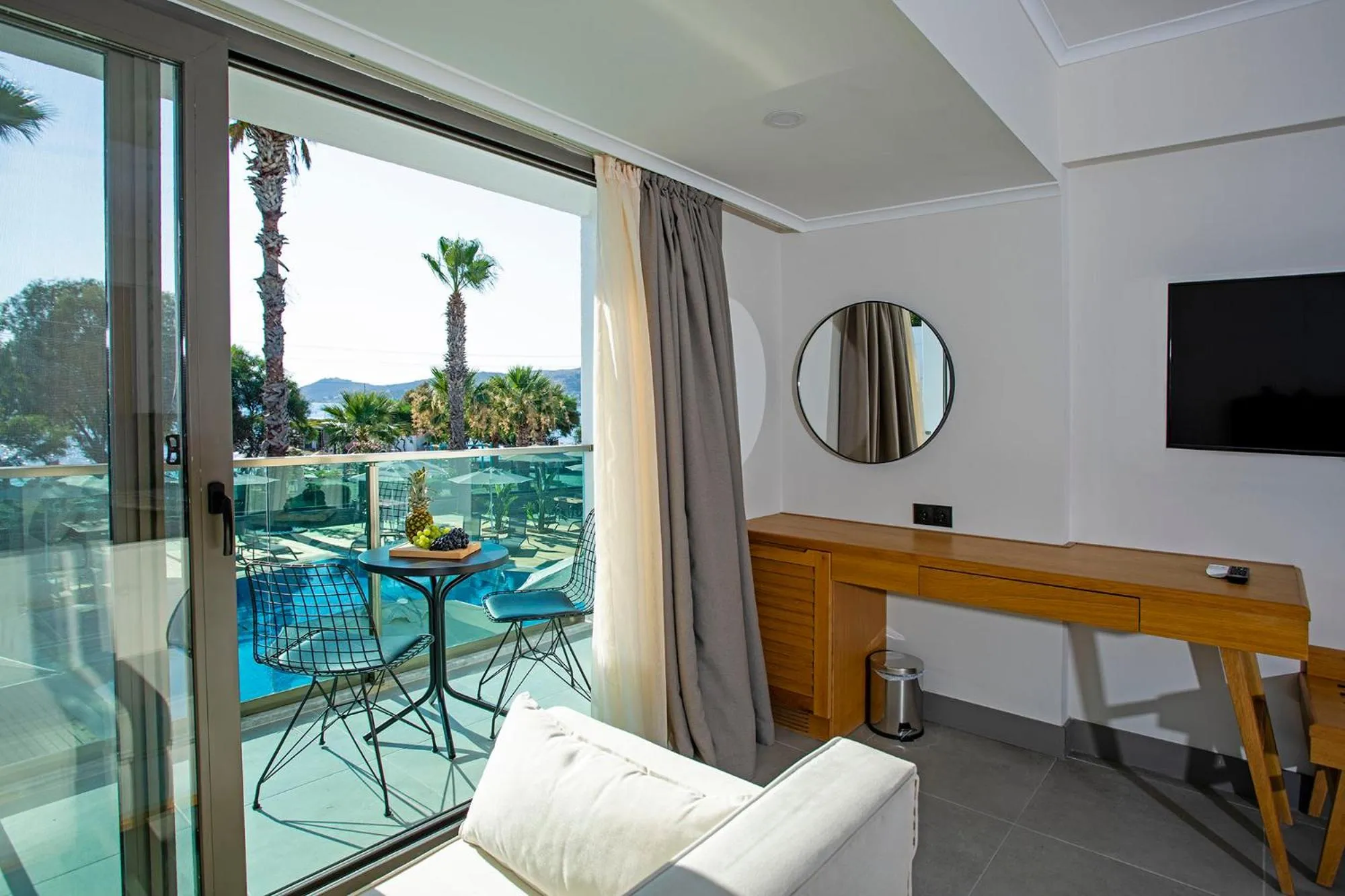 Pool view in Yalıpark Beach Hotel