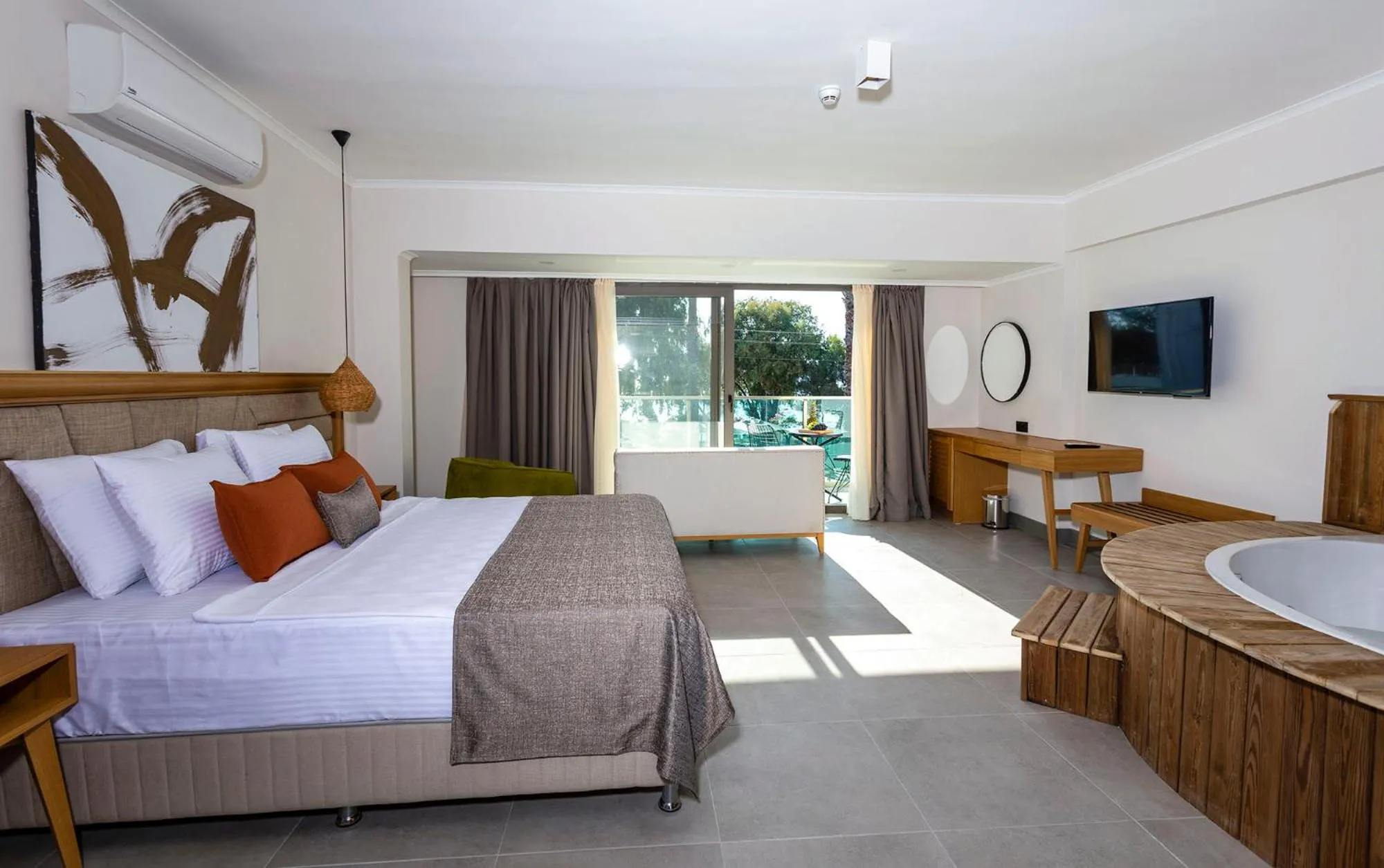 Living room in Yalıpark Beach Hotel