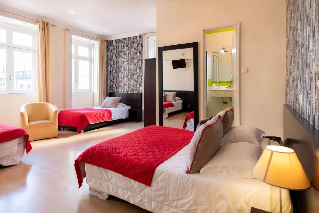 Photo of the whole room, Bed in Hotel do Norte