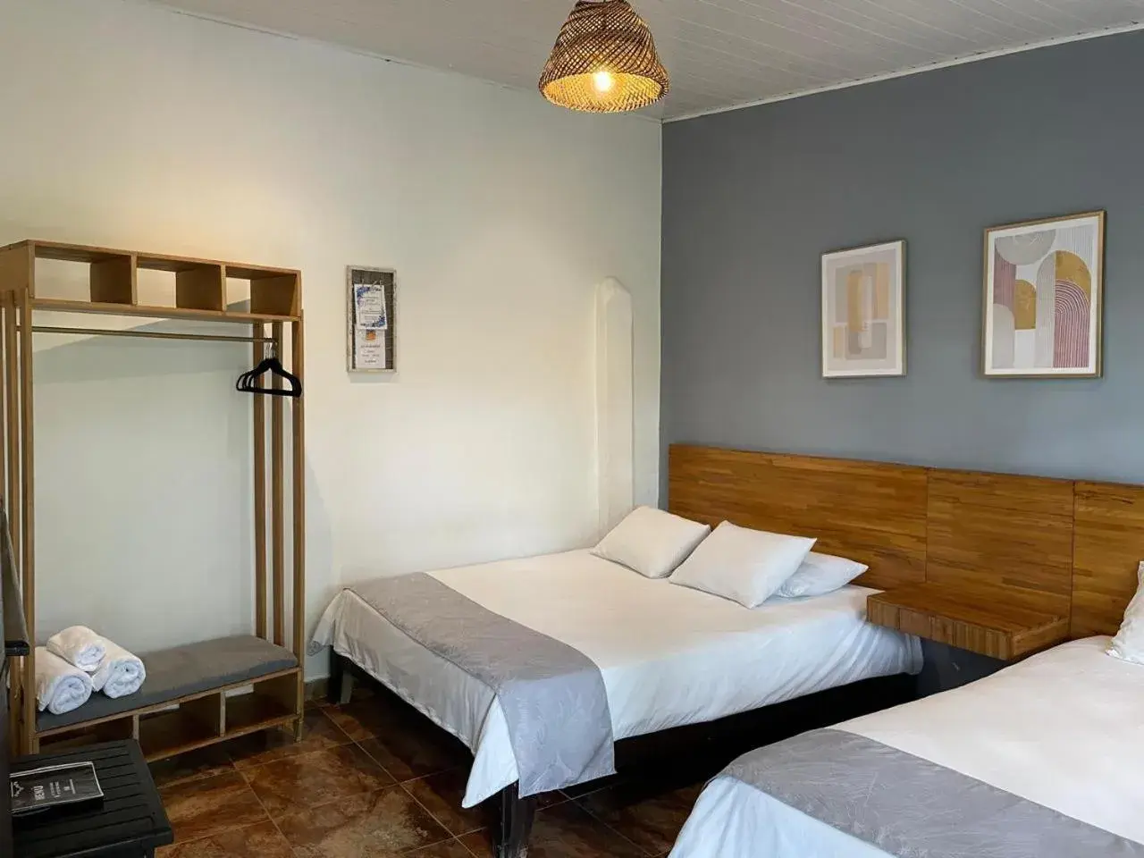 Bed in Hotel Madreselva Bed in Hotel Madreselva