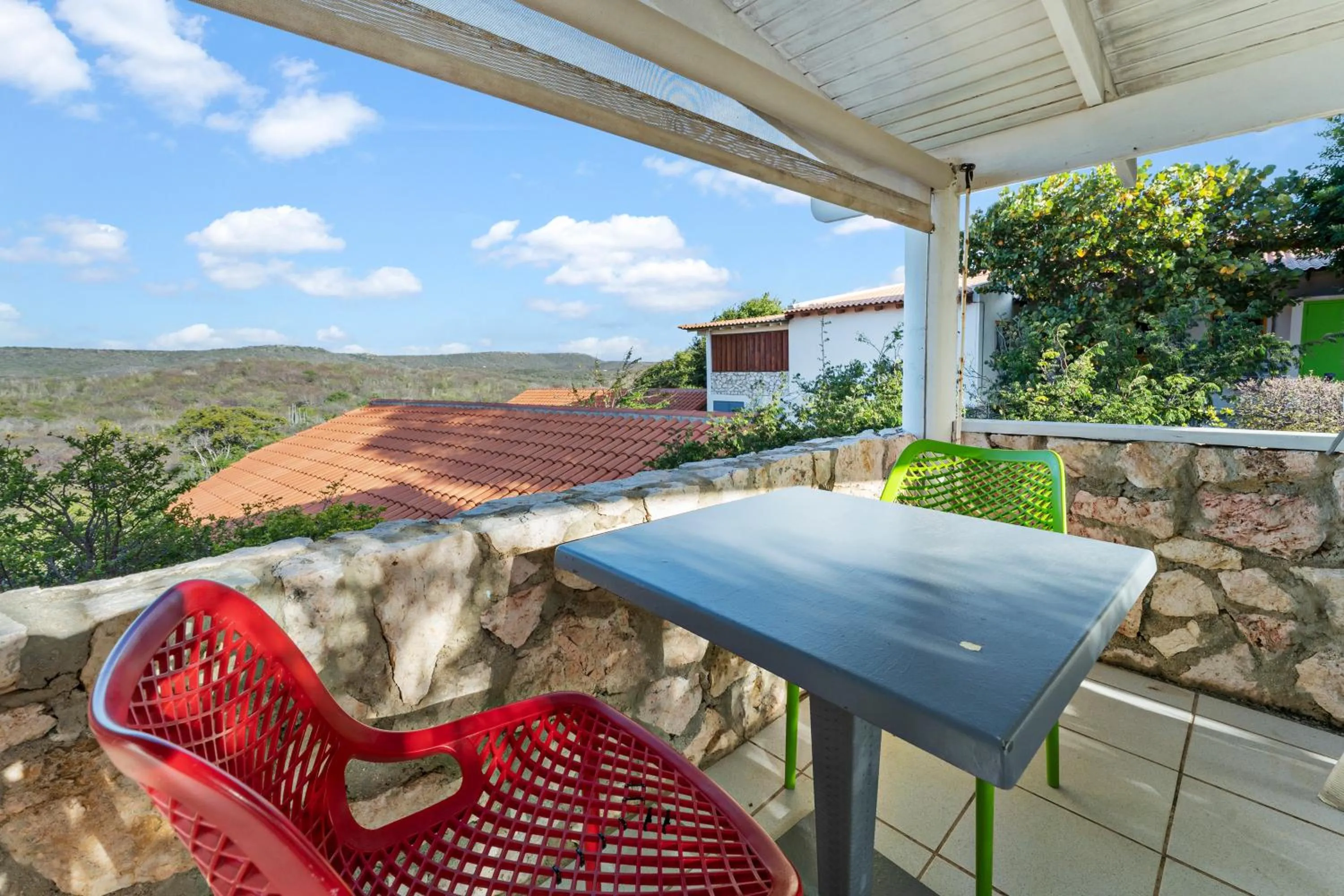 Natural landscape in Bandabou Breeze Curacao