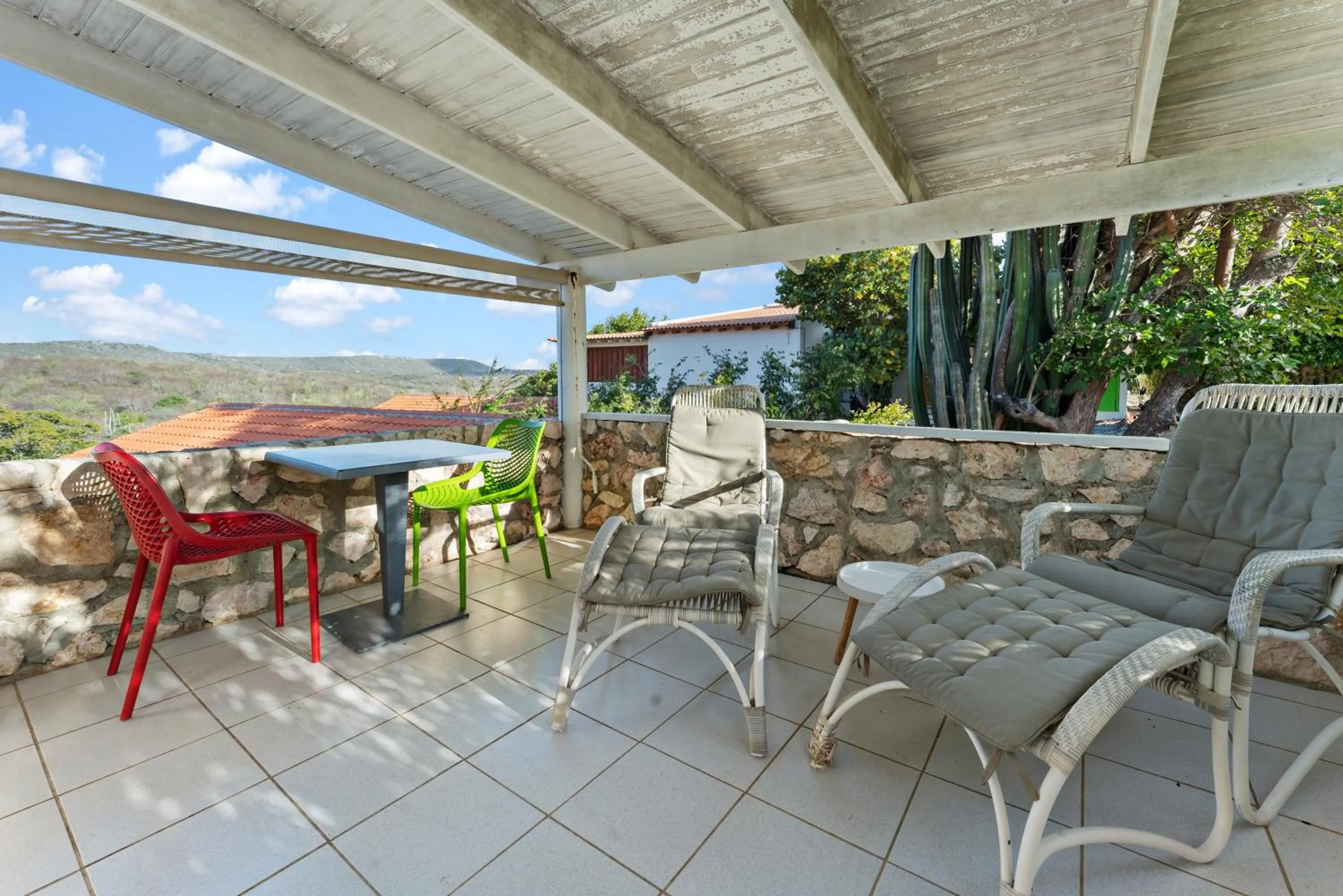 Natural landscape in Bandabou Breeze Curacao