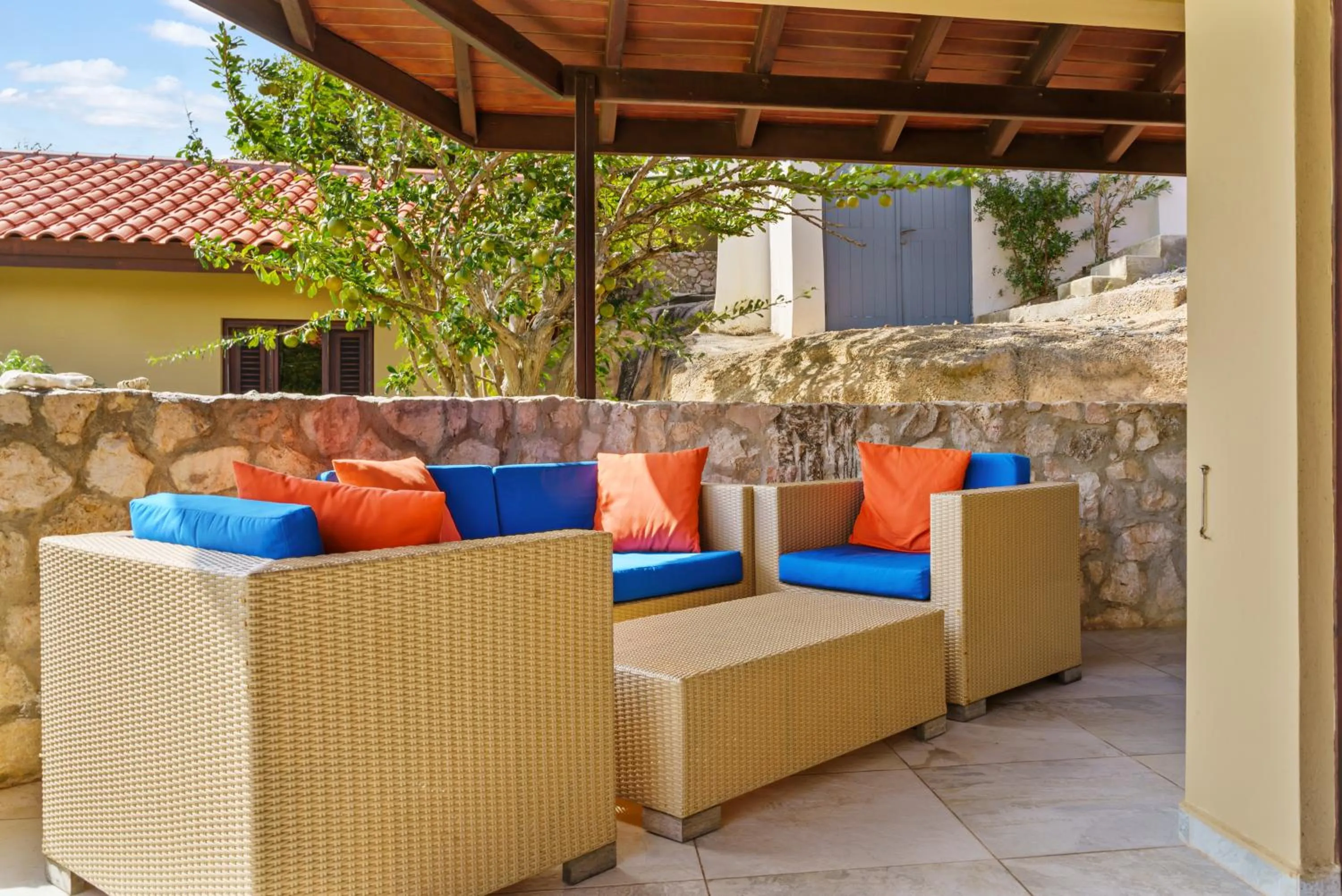 Natural landscape in Bandabou Breeze Curacao