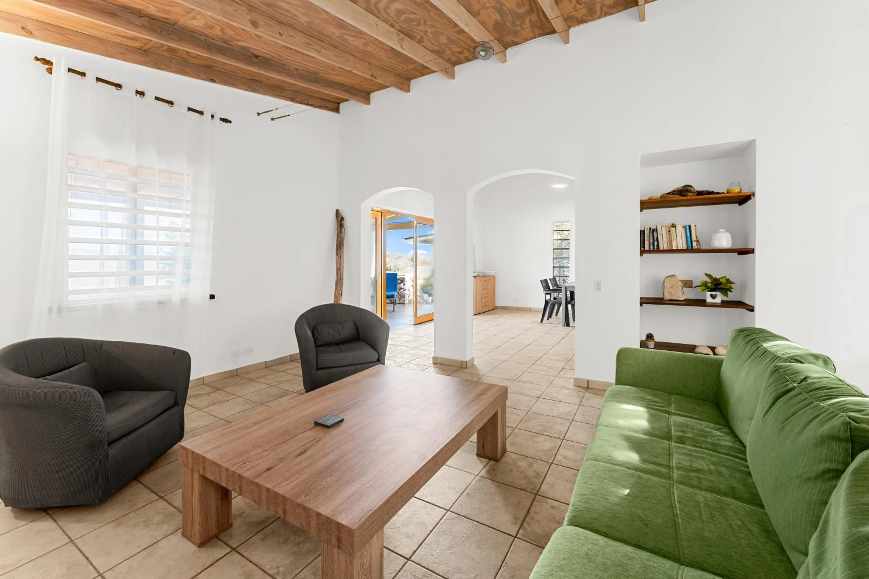 Living room in Bandabou Breeze Curacao