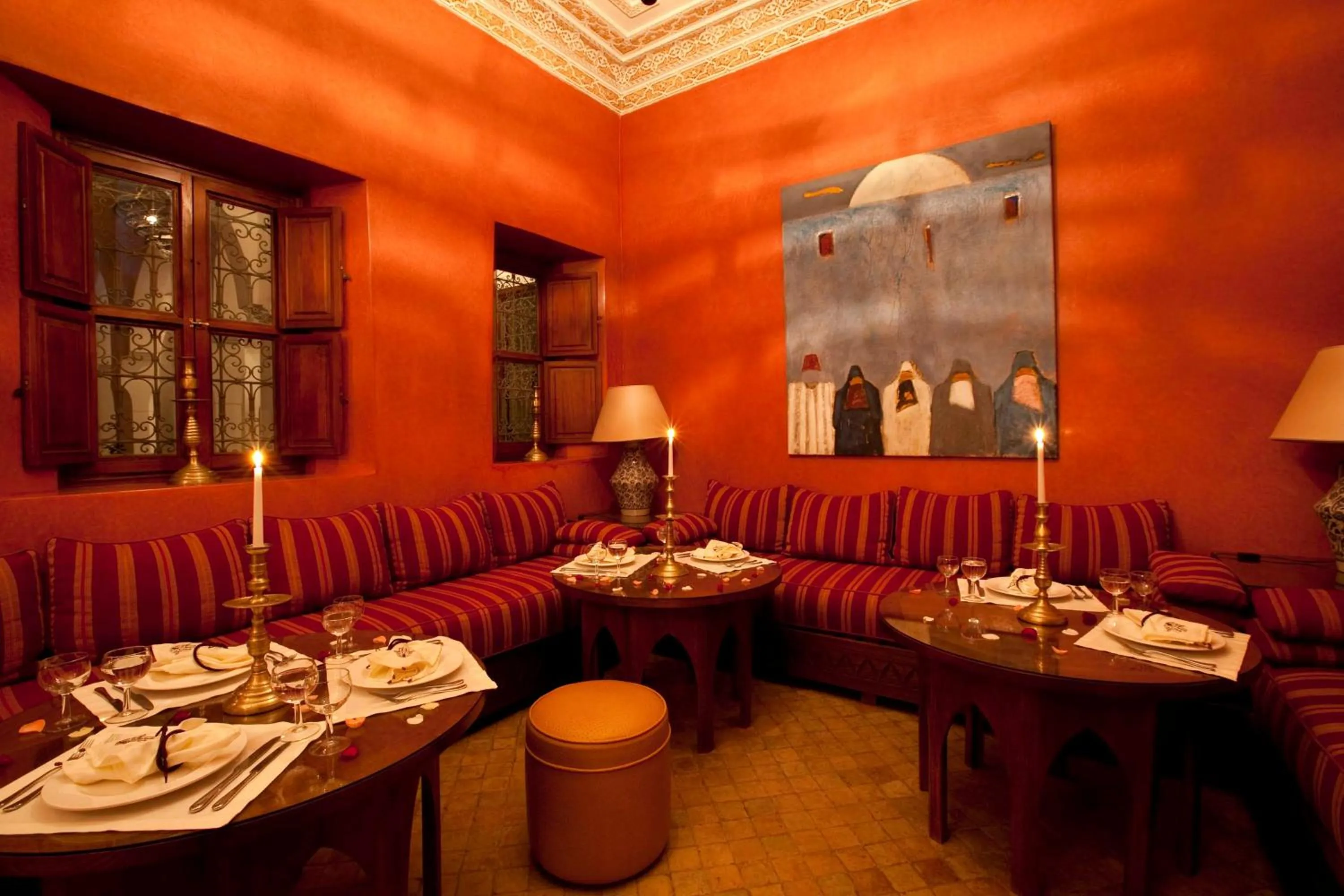 Restaurant/places to eat in Riad Les Bougainvilliers