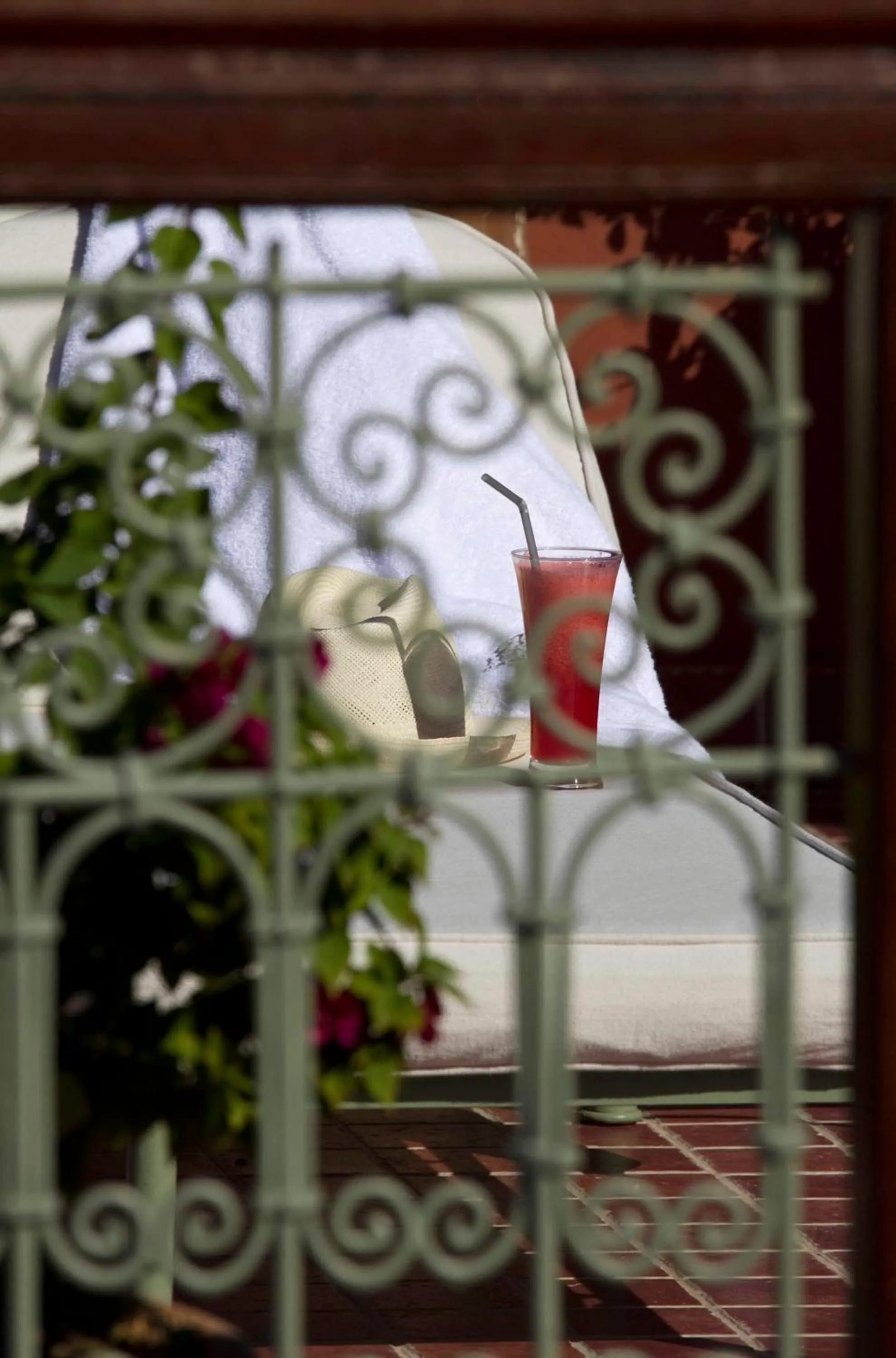 Balcony/Terrace in Riad Les Bougainvilliers