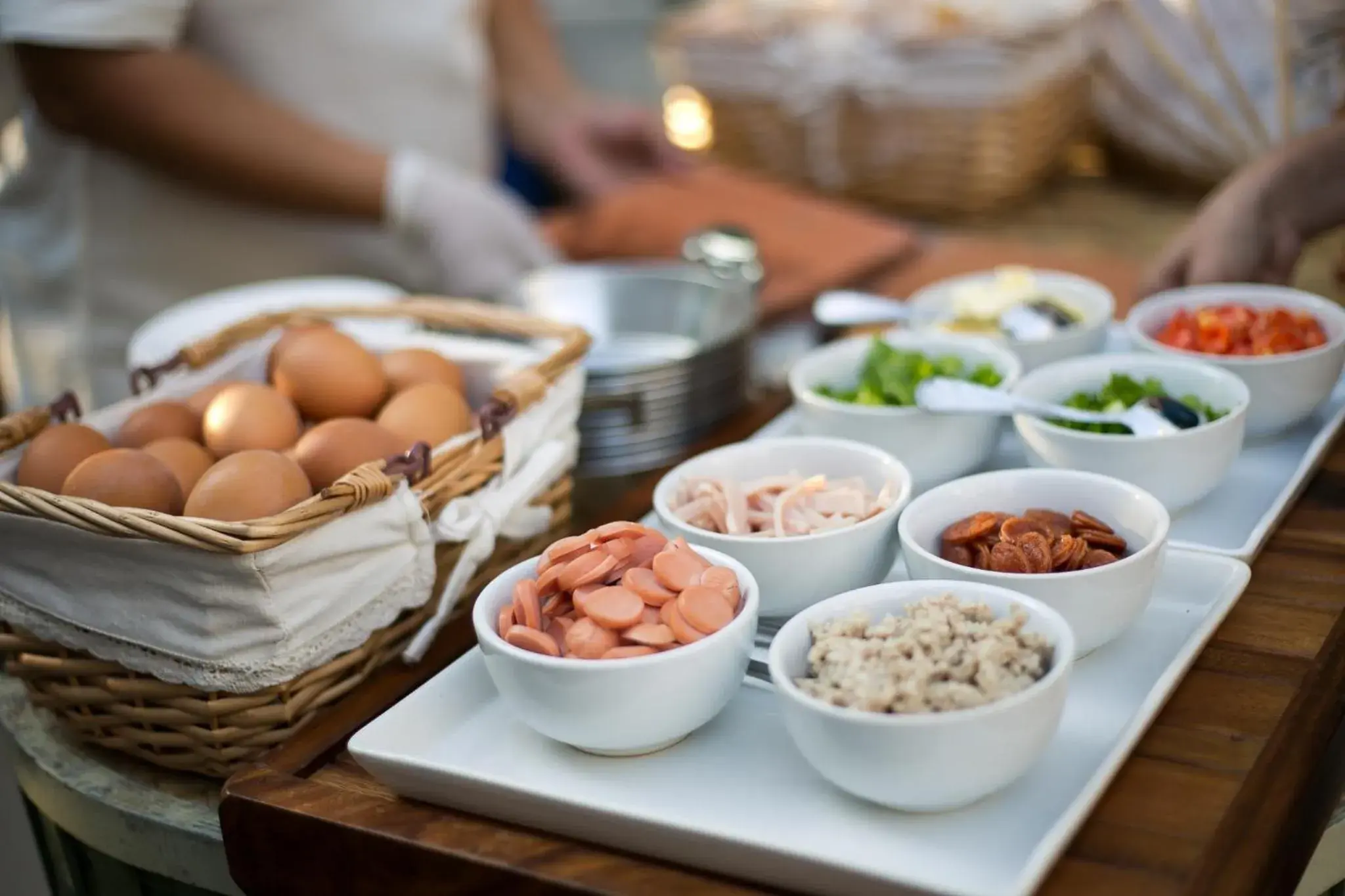 Breakfast in DeeProm Pattaya Hotel