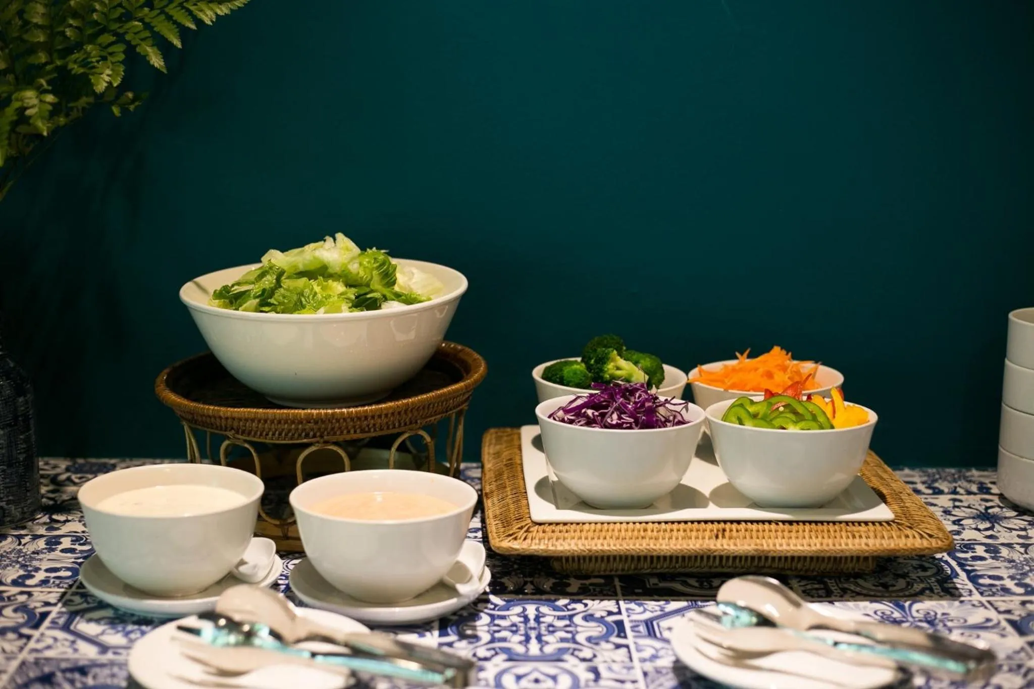 Breakfast in DeeProm Pattaya Hotel