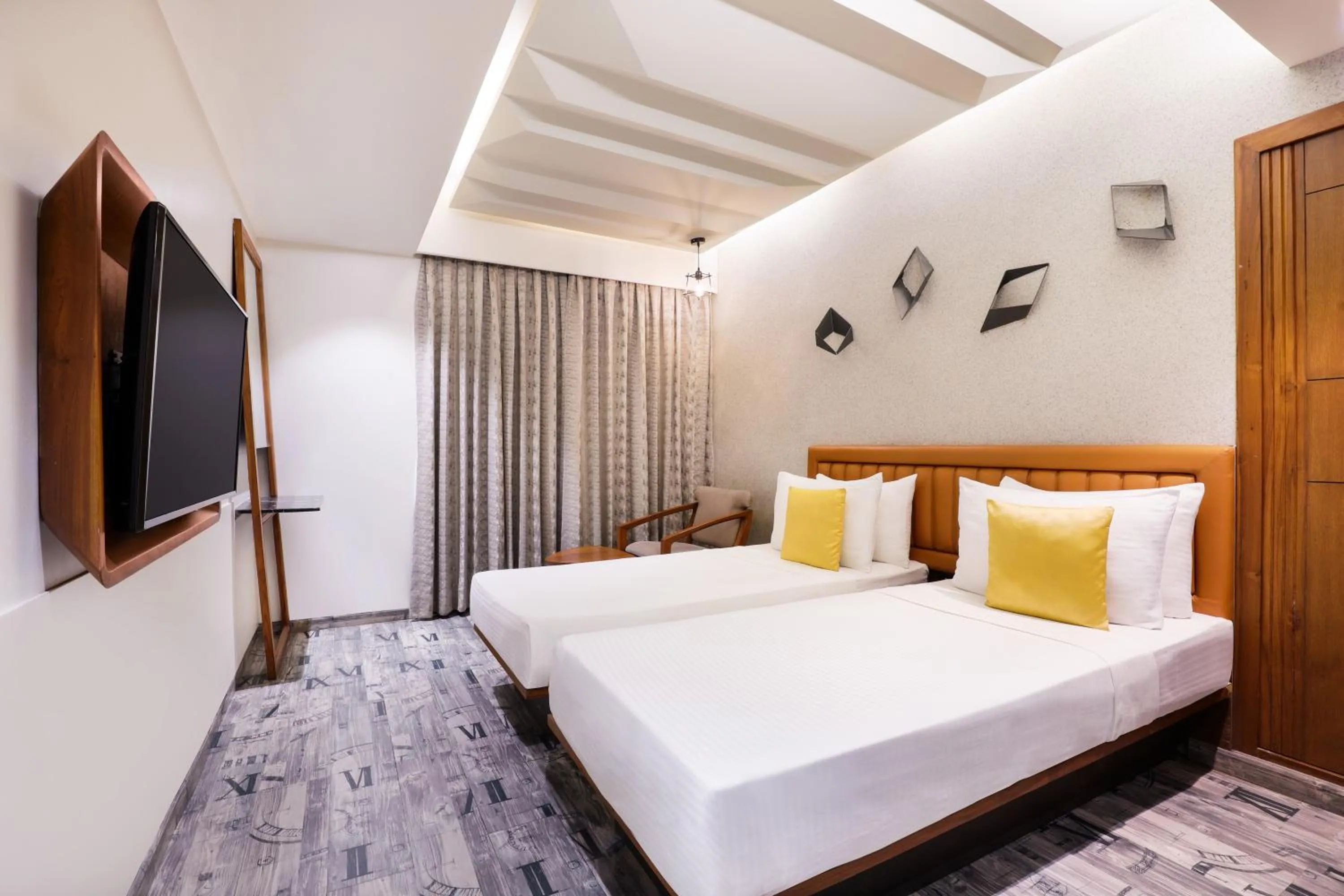 Bedroom, Bed in Keys Select by Lemon Tree Hotels, Gandhi Ashram, Ahmedabad