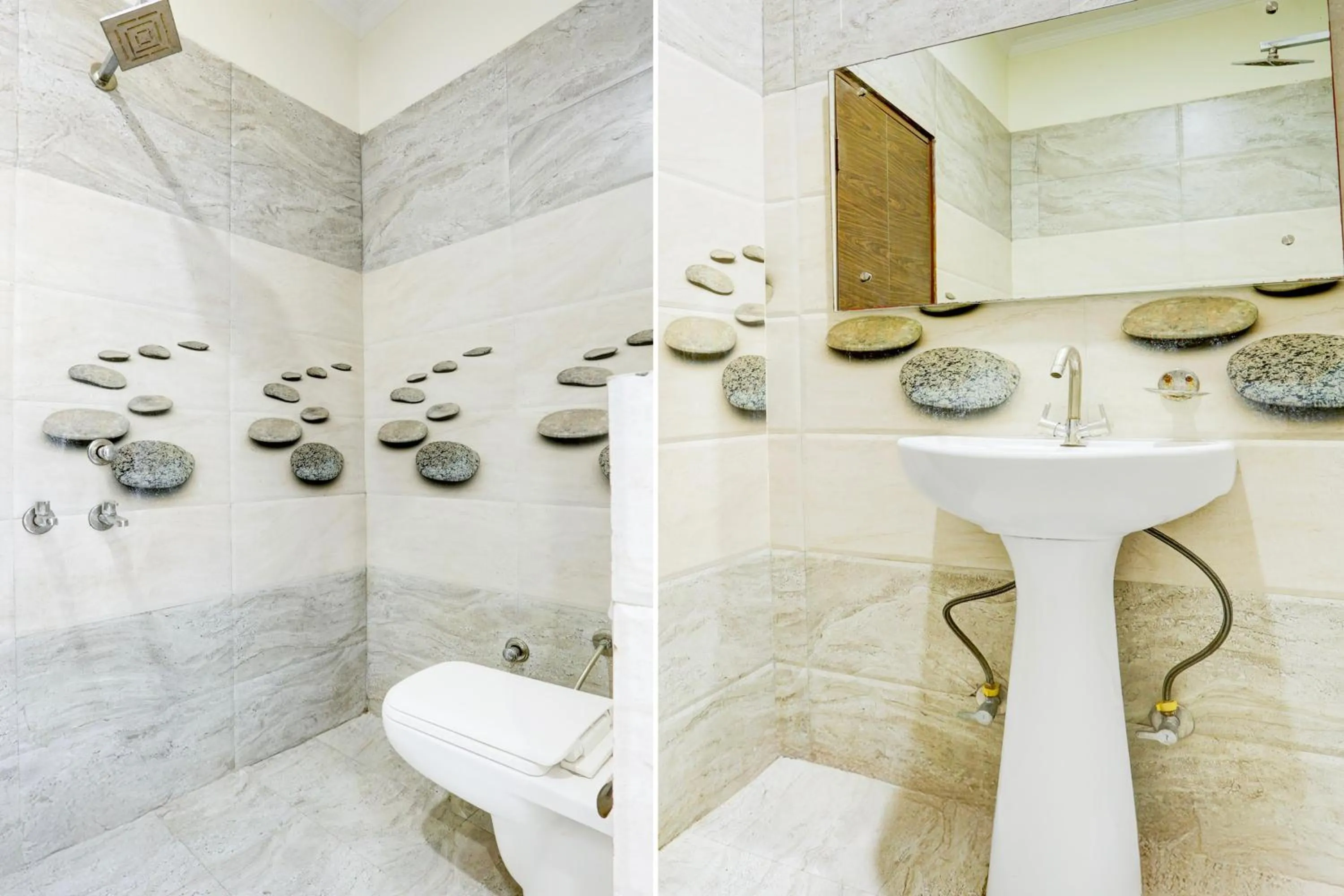 Bathroom in Super Hotel O Chandigarh Highway Near Prabhat Road