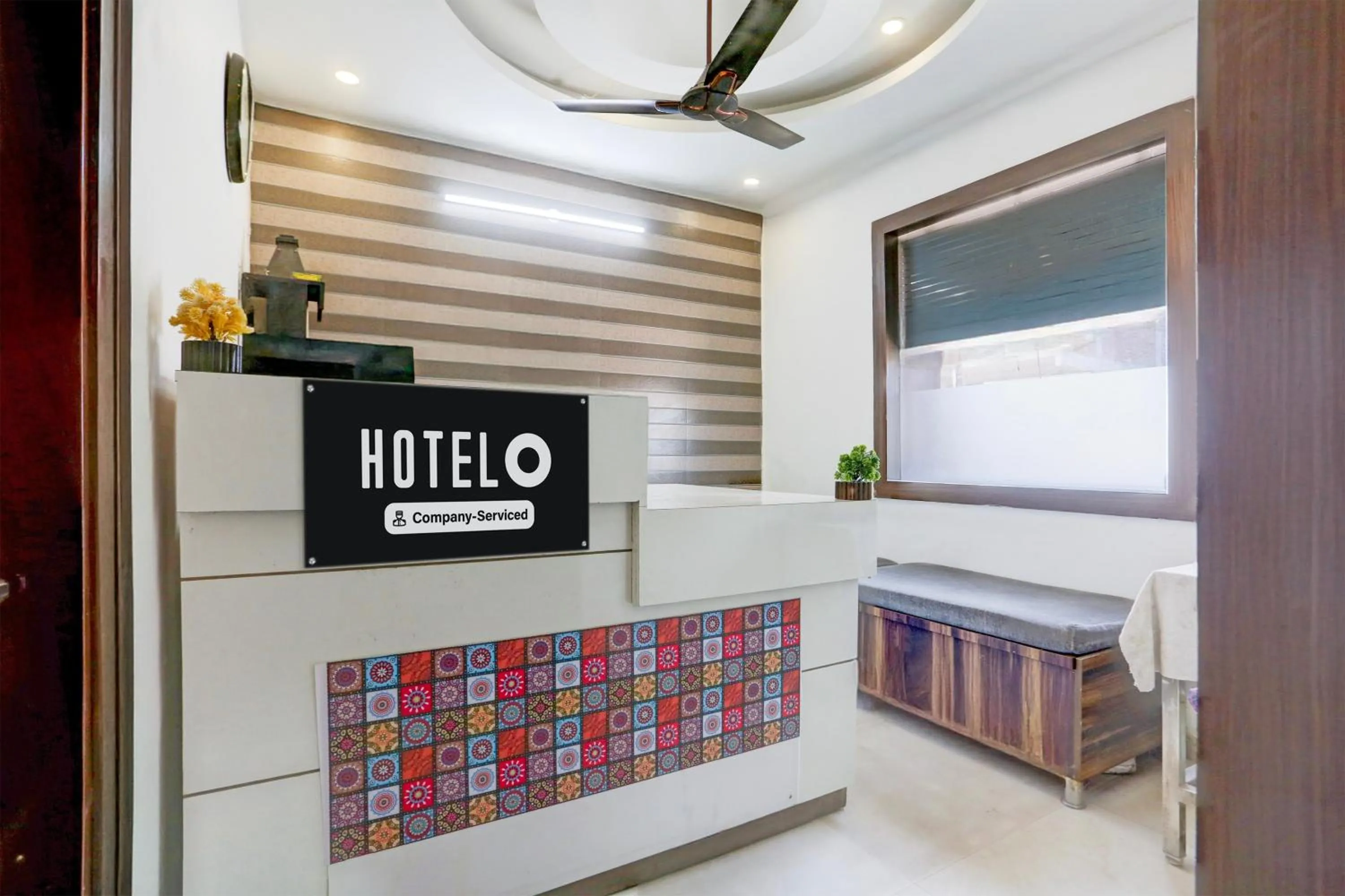 Lobby or reception in Super Hotel O Chandigarh Highway Near Prabhat Road
