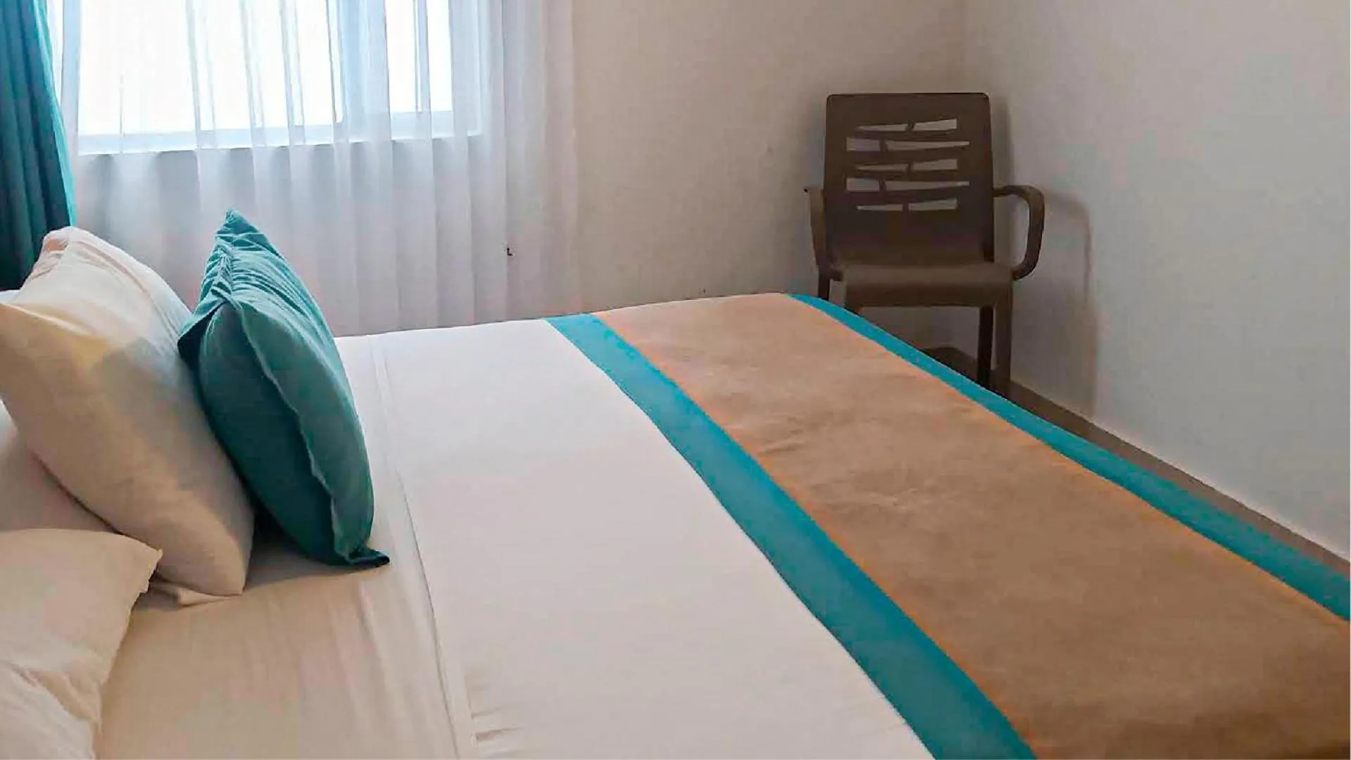 Bed in Hotel Portobelo beach