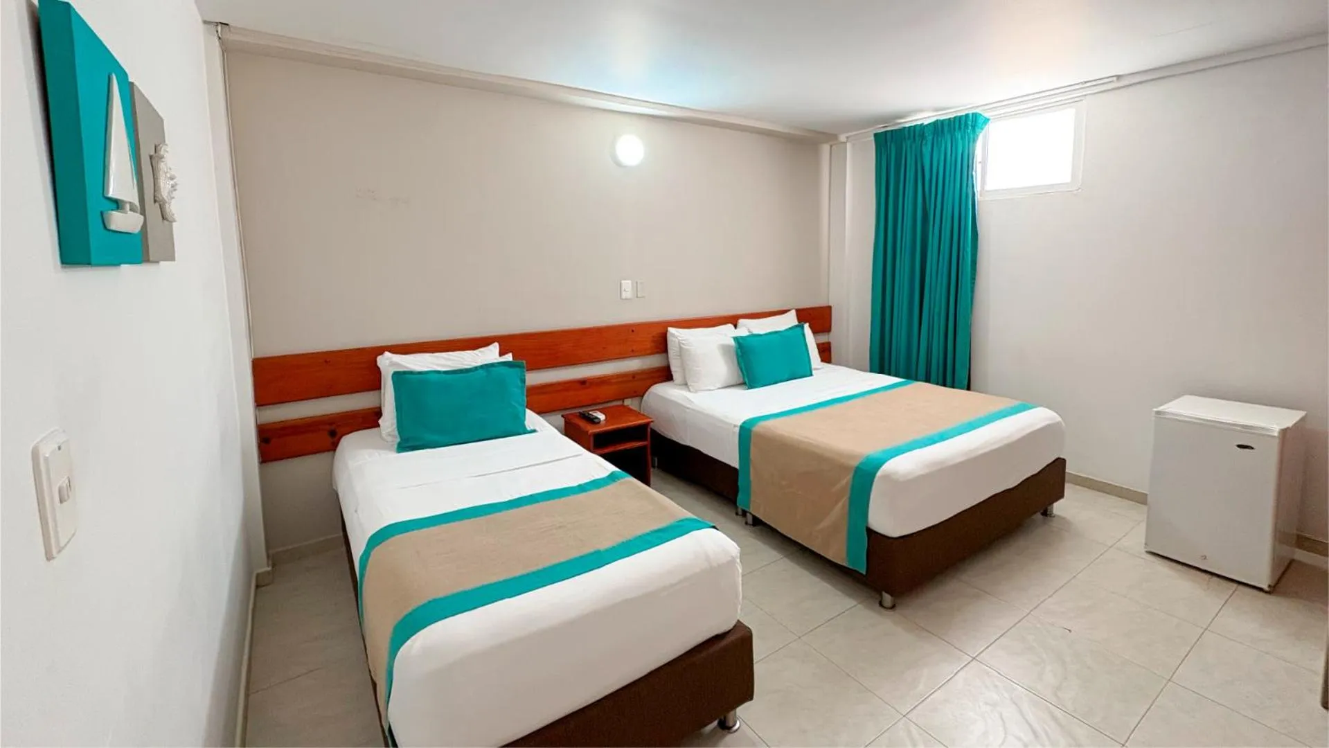 Bed in Hotel Portobelo beach