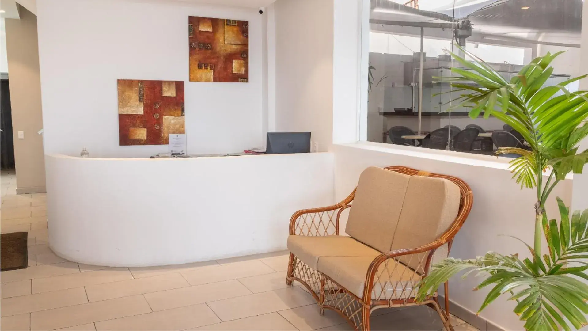 Living room in Hotel Portobelo beach Living room in Hotel Portobelo beach