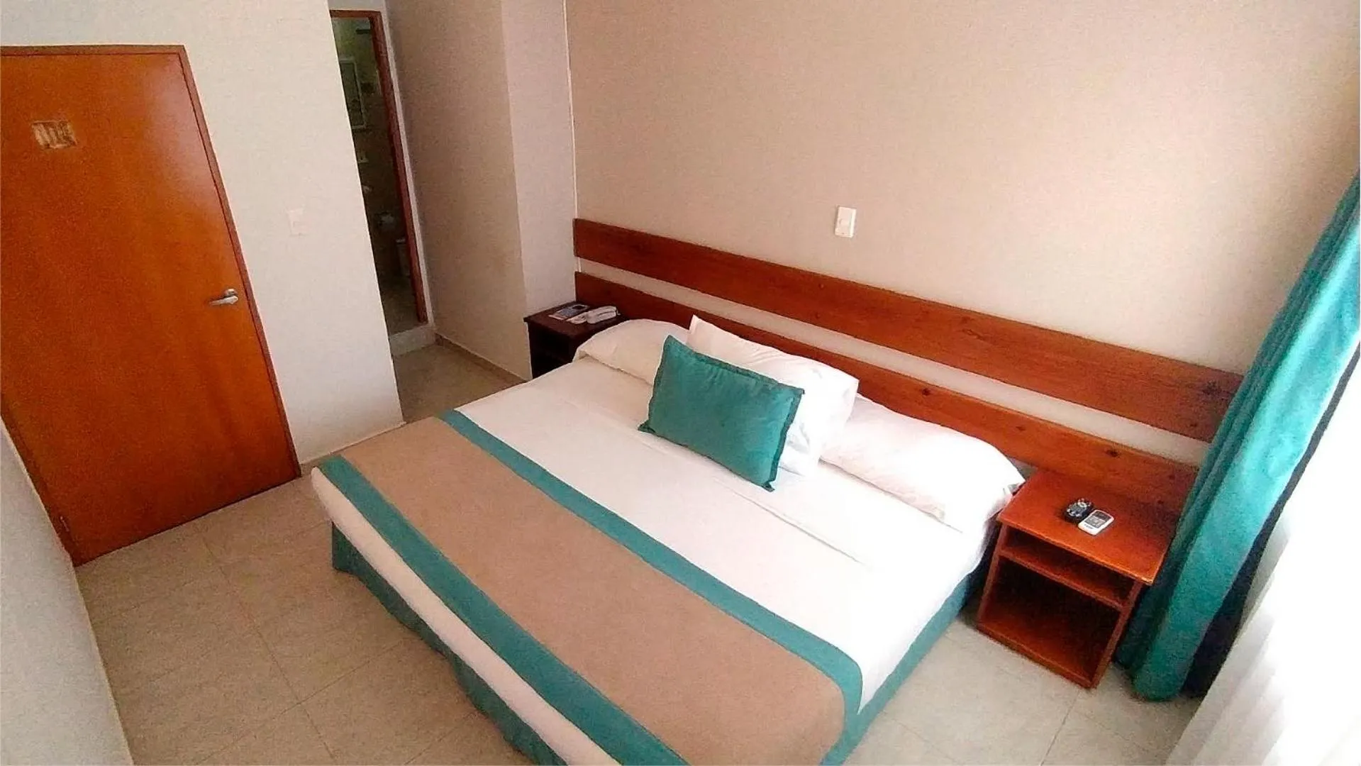 Bed in Hotel Portobelo beach