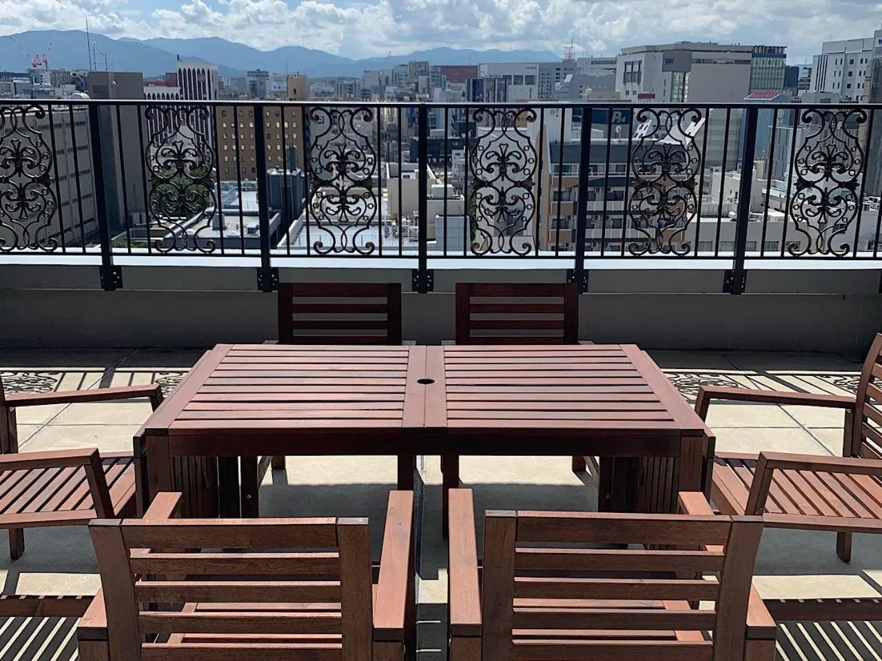Balcony/Terrace in European House Reisen