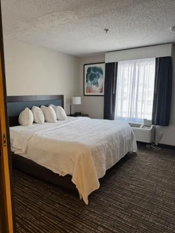 Bed in Wingate by Wyndham Canton-Hall of Fame