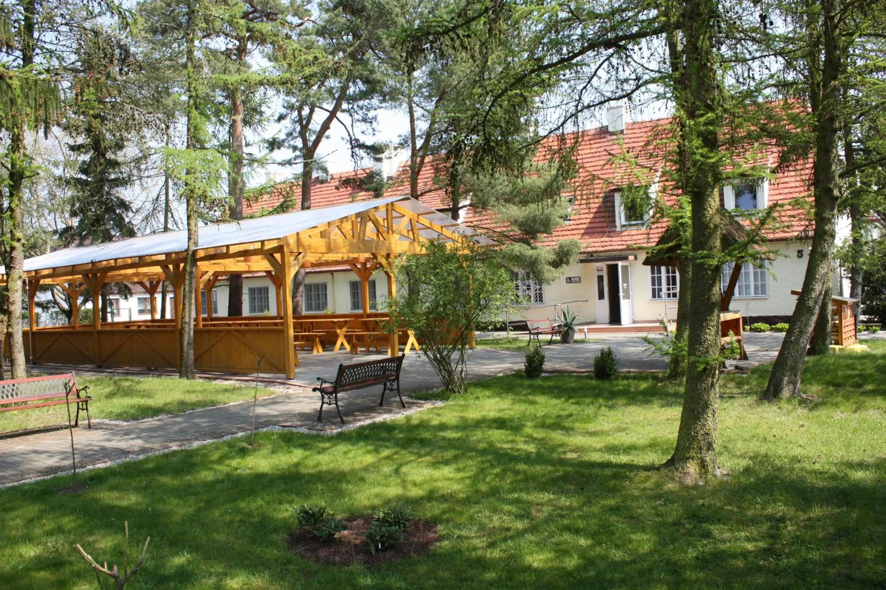 BBQ facilities in Ośrodek Wypoczynkowy Merkury
