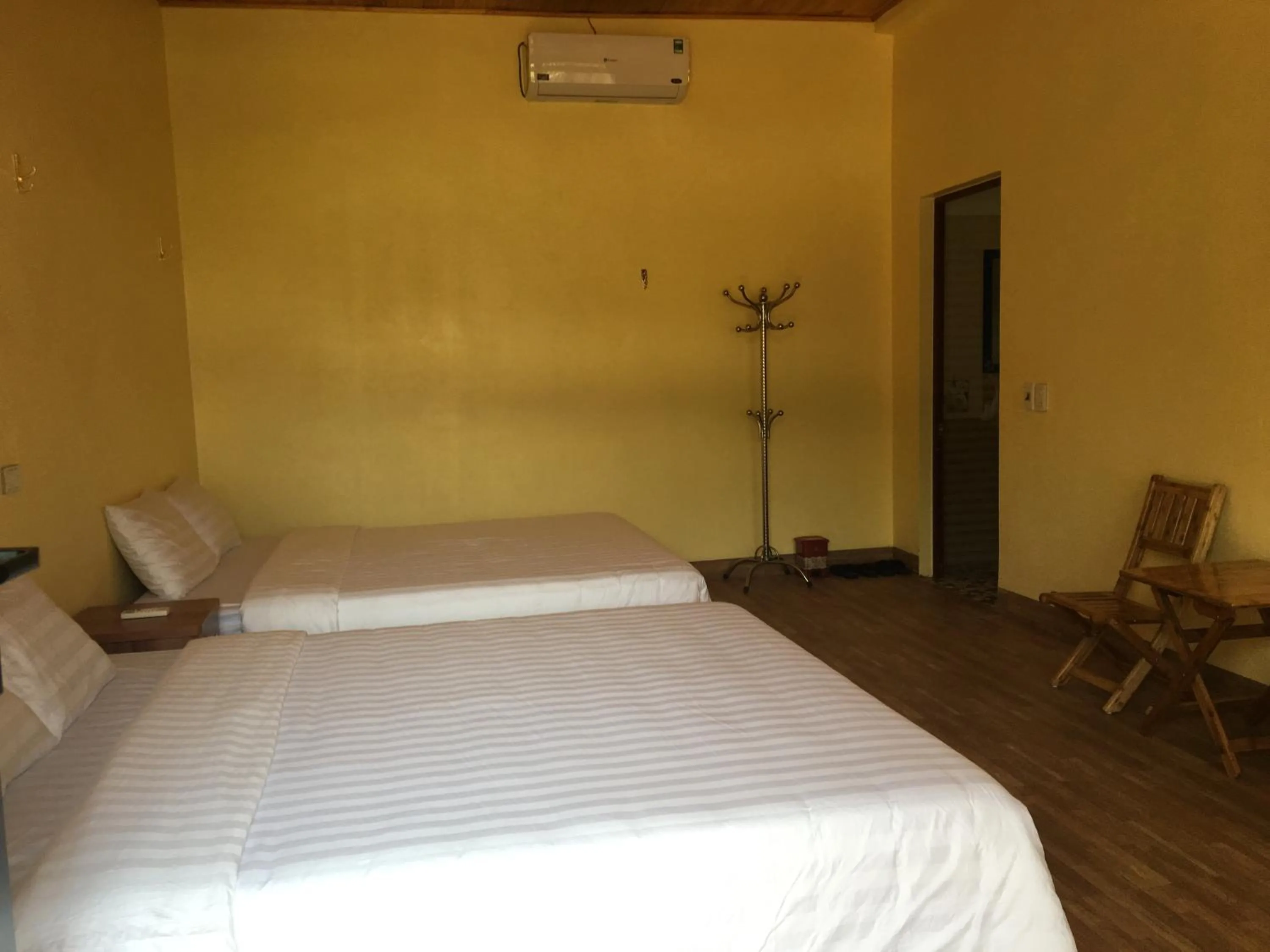 Bed in Mai Chau Xanh Bungalow
