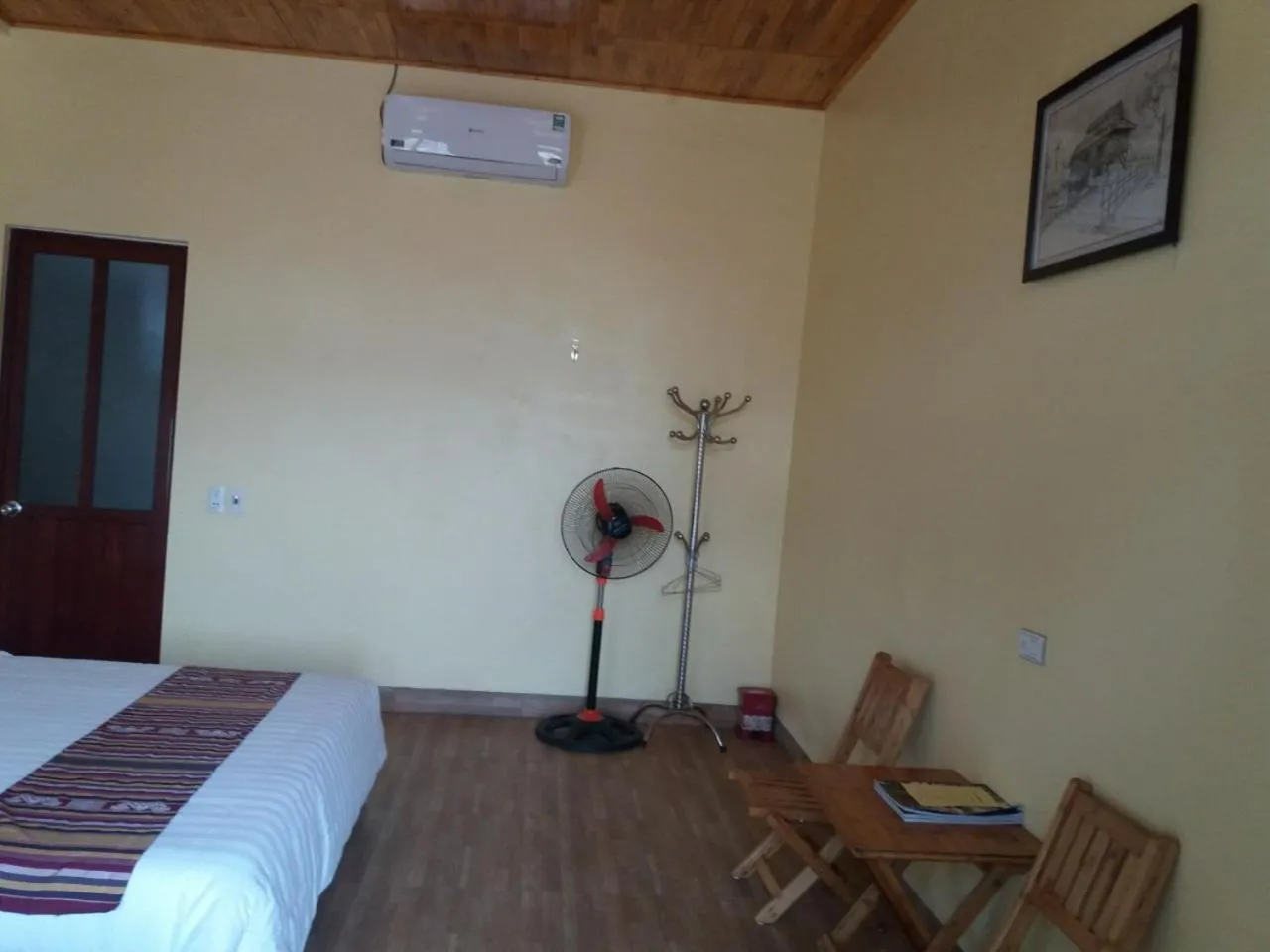 Bed in Mai Chau Xanh Bungalow
