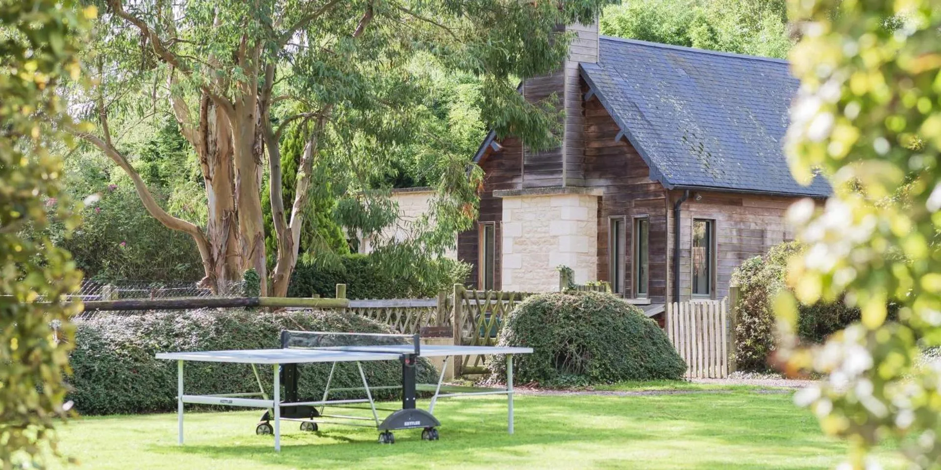 Table tennis in Chambres d'Hôtes et Suites à La Ferme de l'Oudon & SPA