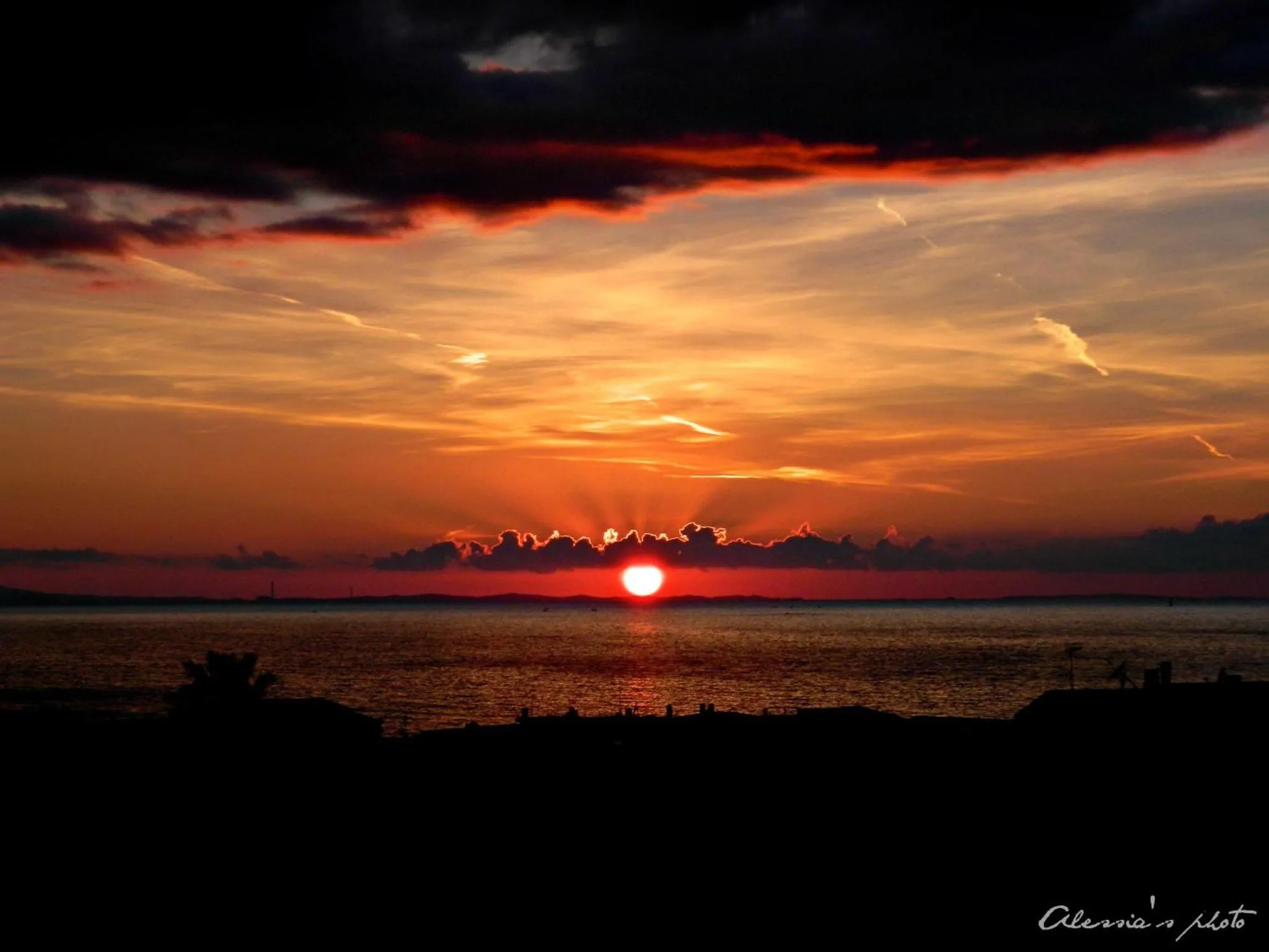 Sunset in Real B&B Primo Sole