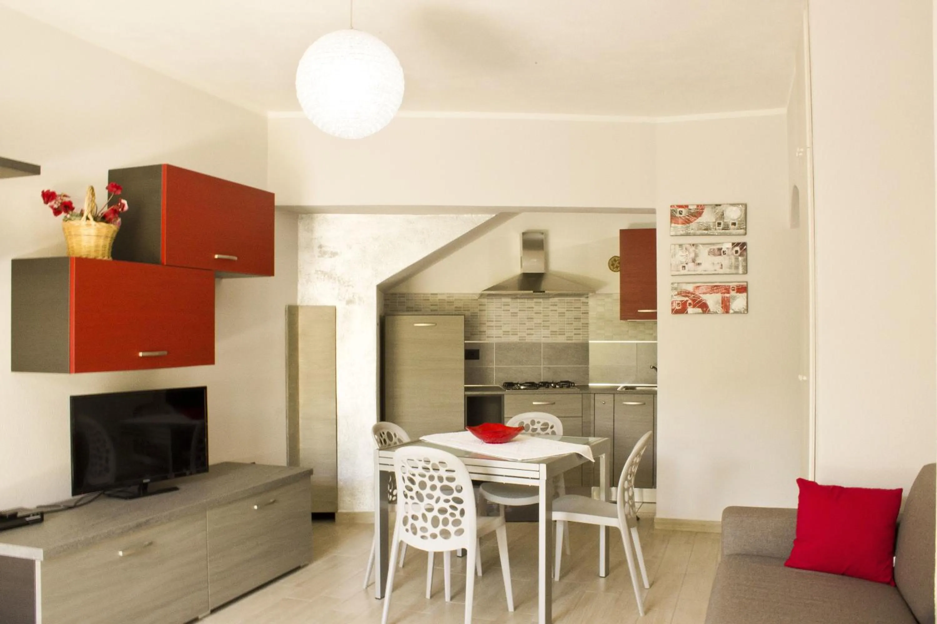Kitchen or kitchenette in Real B&B Primo Sole