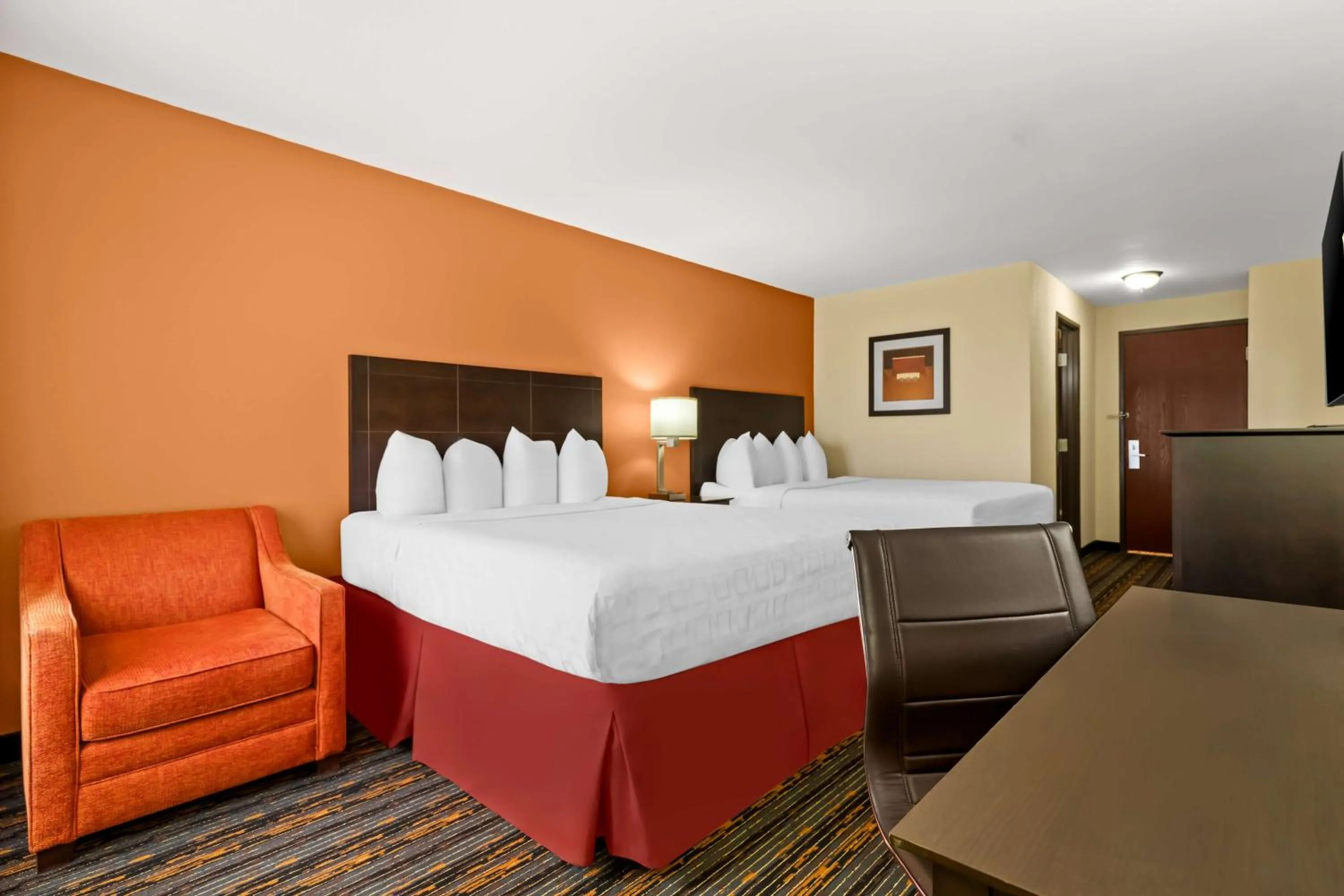 Bedroom, Bed in Best Western Kenosha Inn