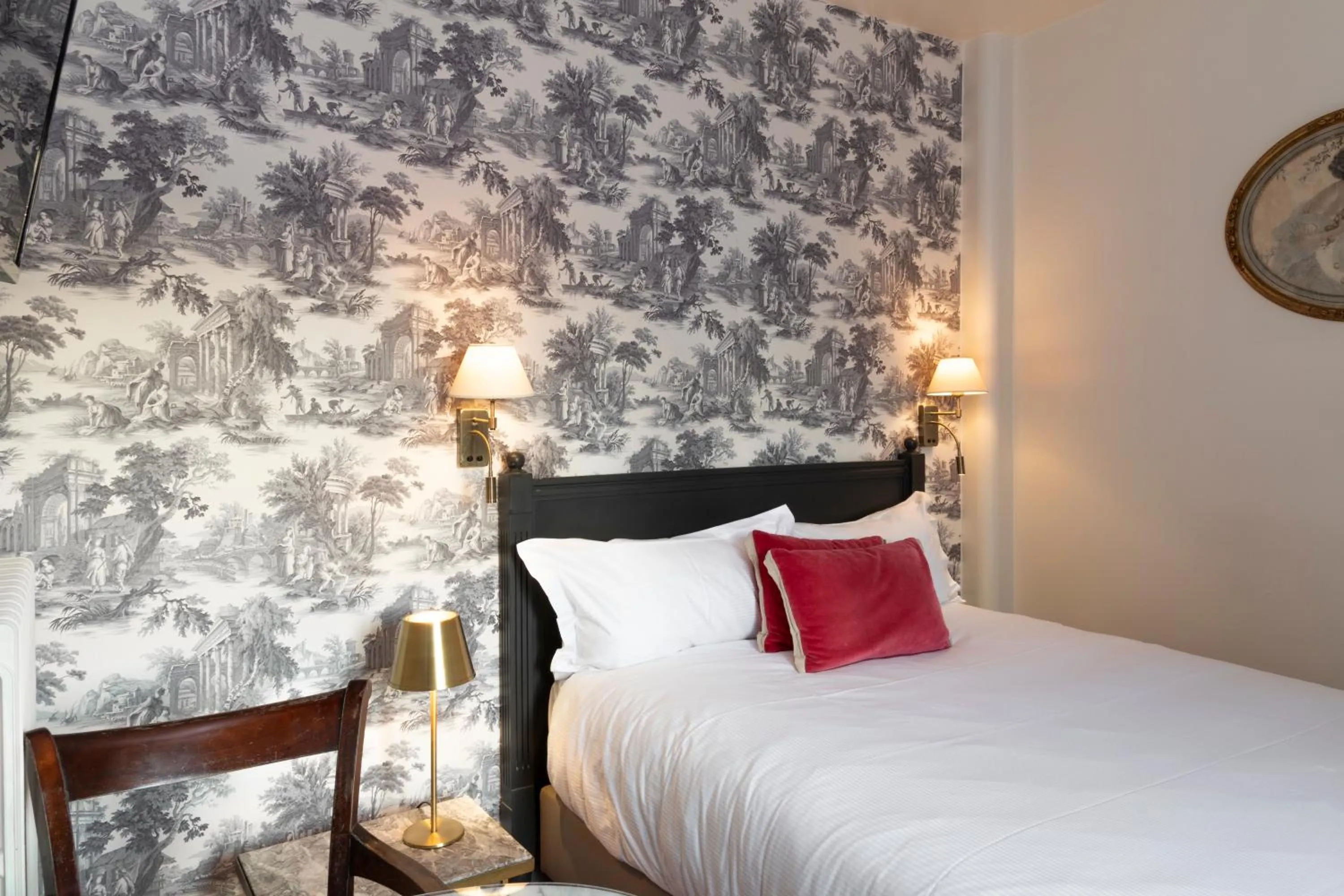 Bed in Hôtel Langlois