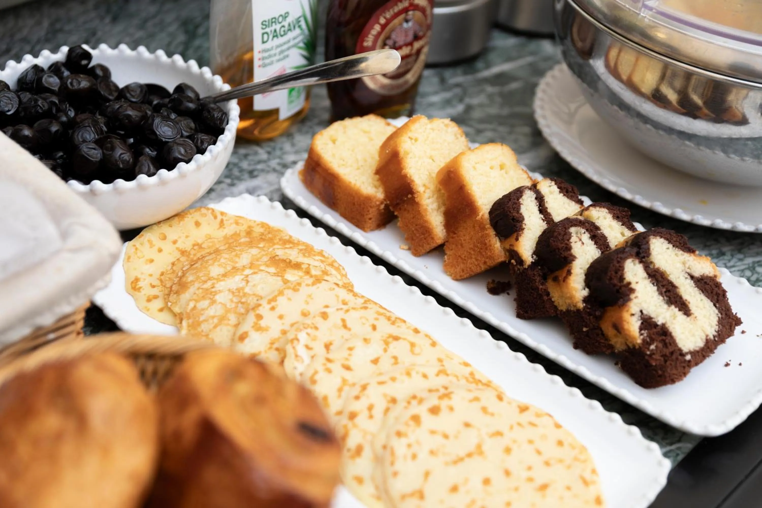 Breakfast in Hôtel Langlois