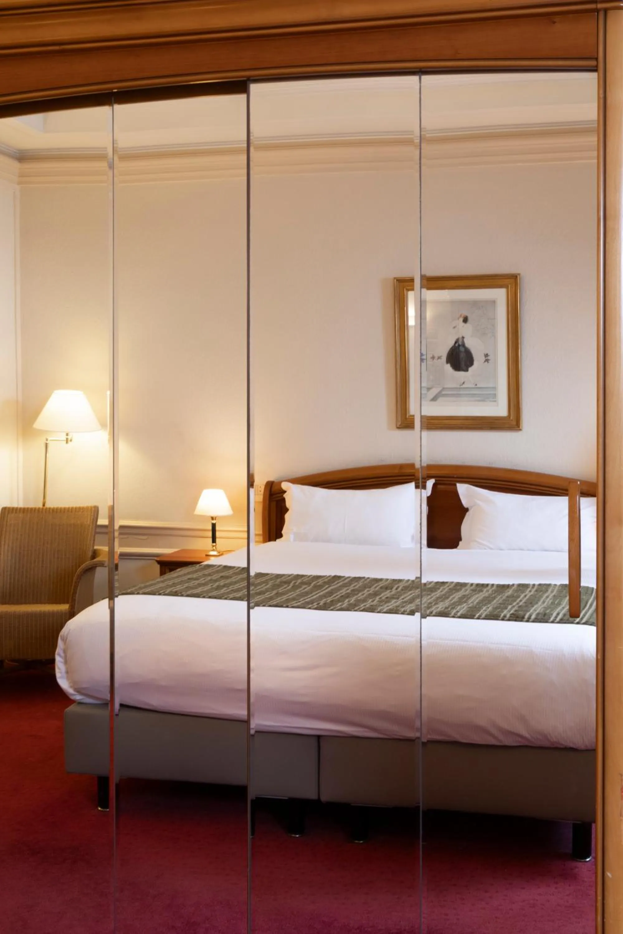 Bed in Hôtel Langlois