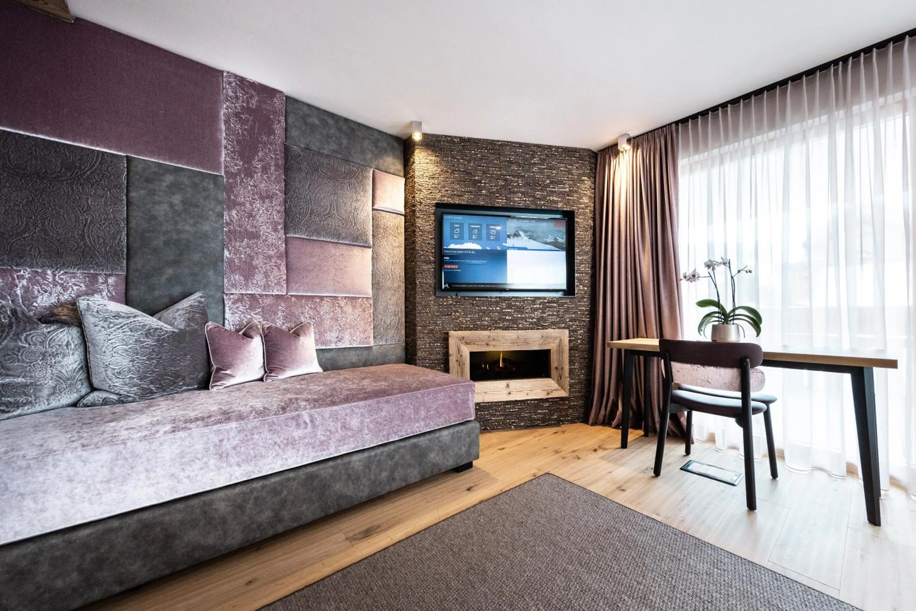 Seating area, Bed in Hotel Arkadia - "Adults Only"