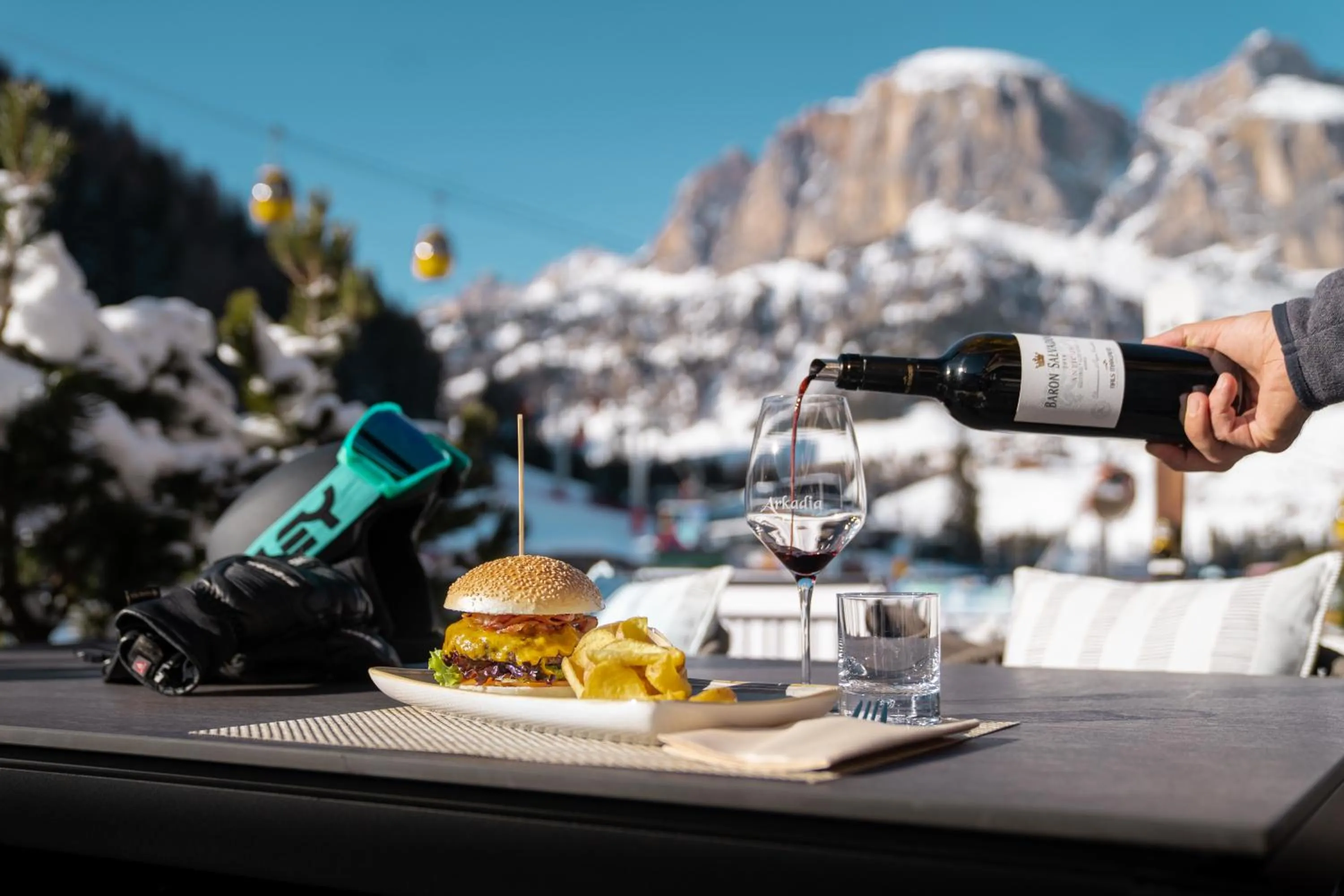 Food and drinks in Hotel Arkadia - "Adults Only"