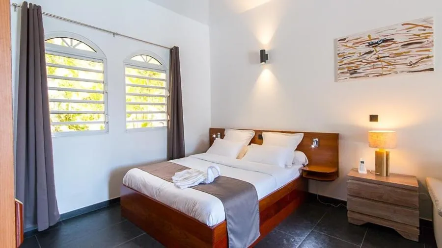 Bed in Villa Clémence