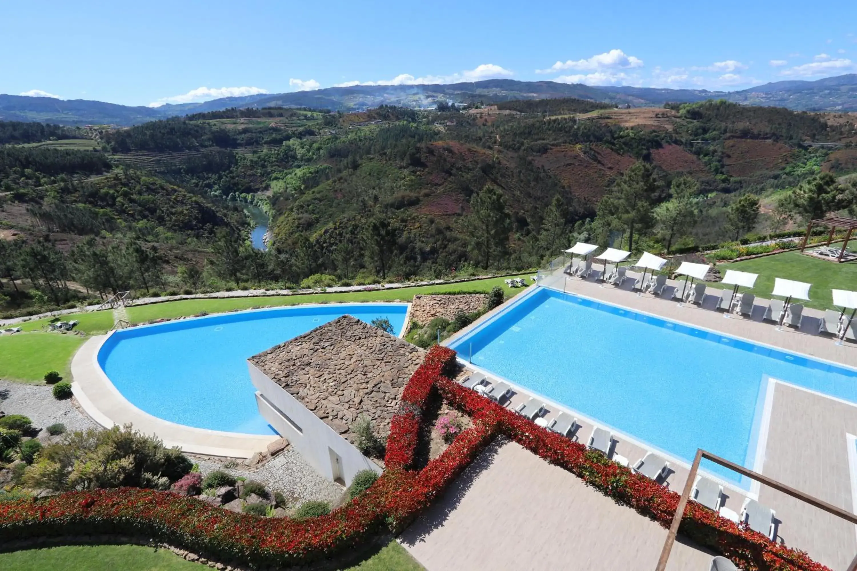 Swimming pool in Agua Hotels Mondim de Basto Swimming pool in Agua Hotels Mondim de Basto