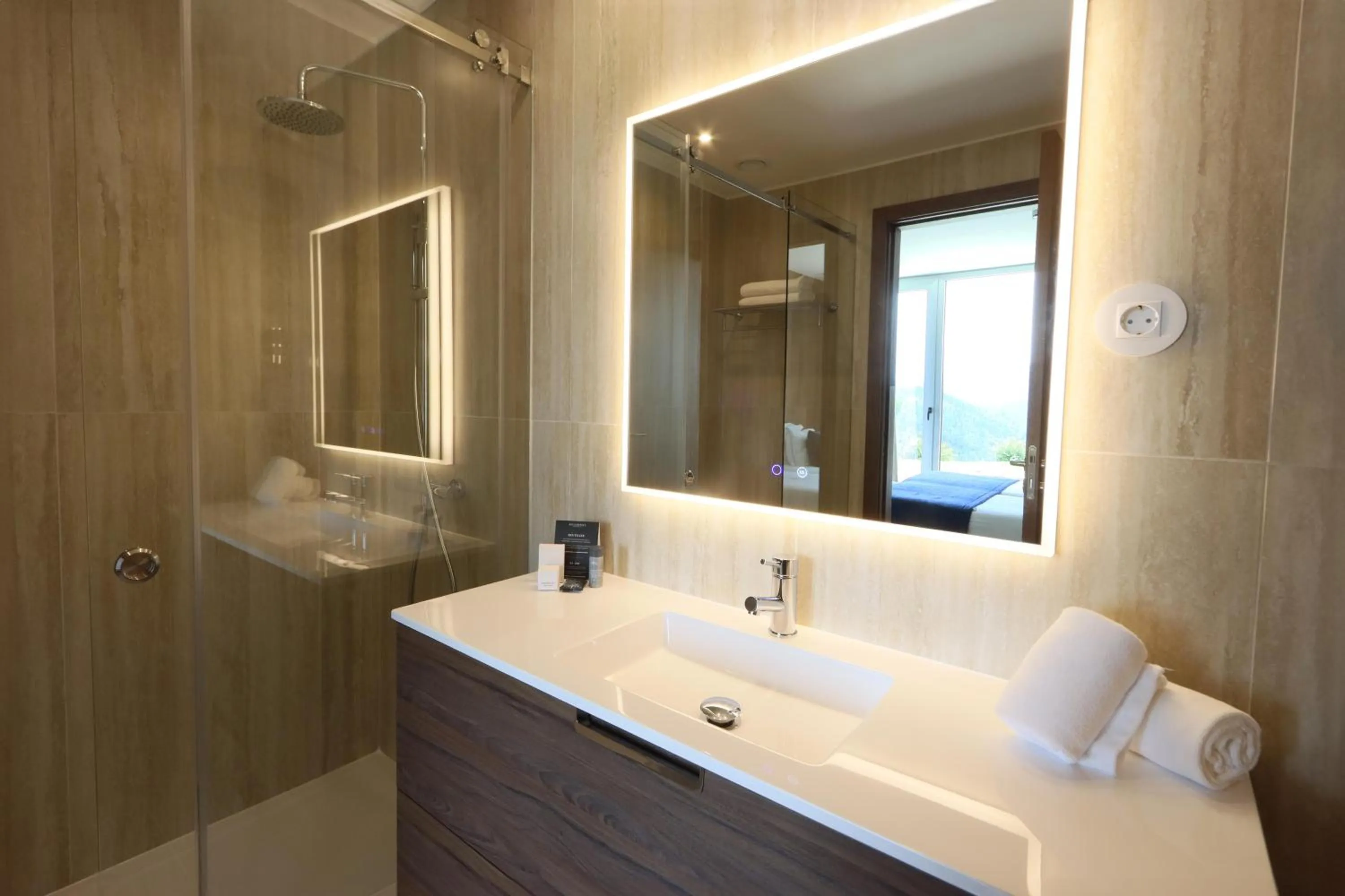 Bathroom in Agua Hotels Mondim de Basto