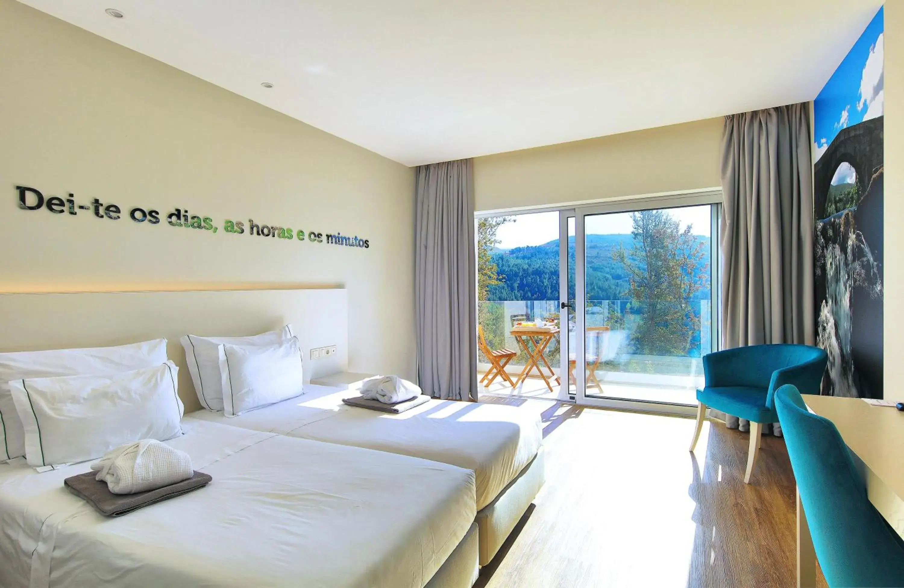 Photo of the whole room, Bed in Agua Hotels Mondim de Basto Photo of the whole room, Bed in Agua Hotels Mondim de Basto